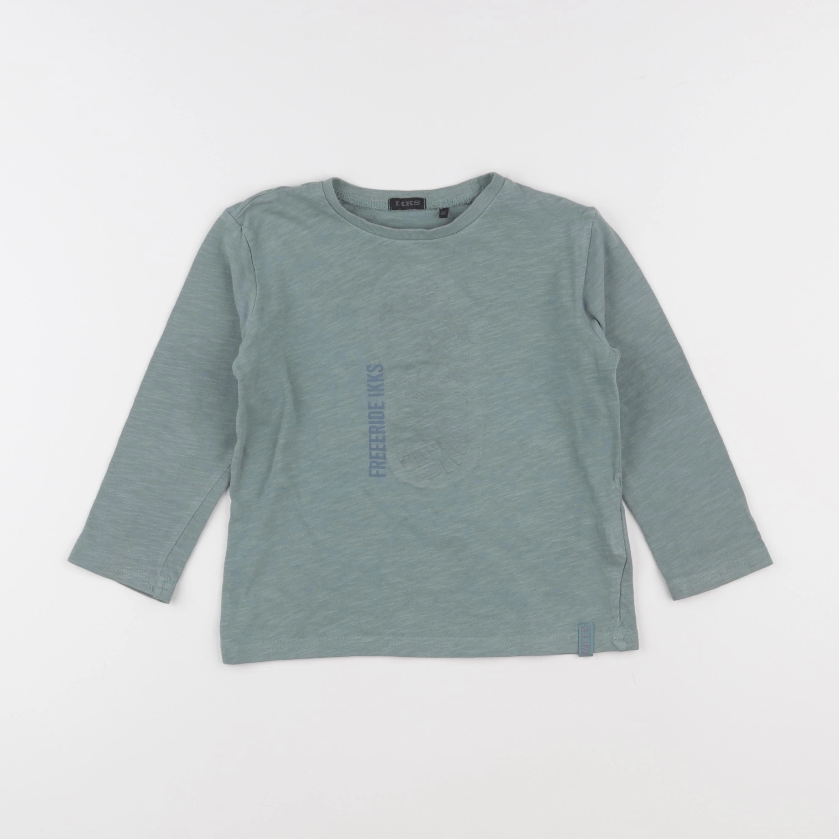 IKKS - tee-shirt vert - 4 ans