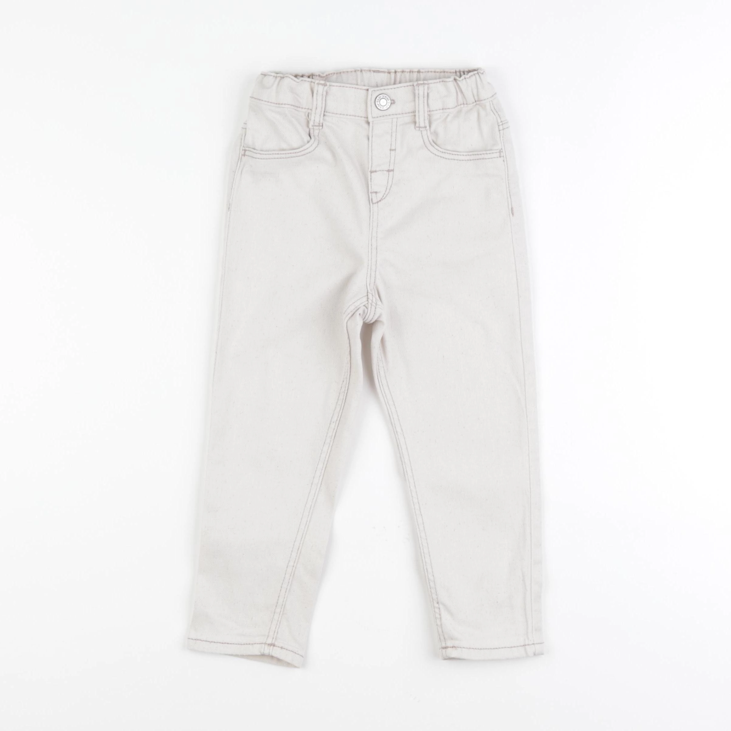 H&M - jean blanc - 18/24 mois