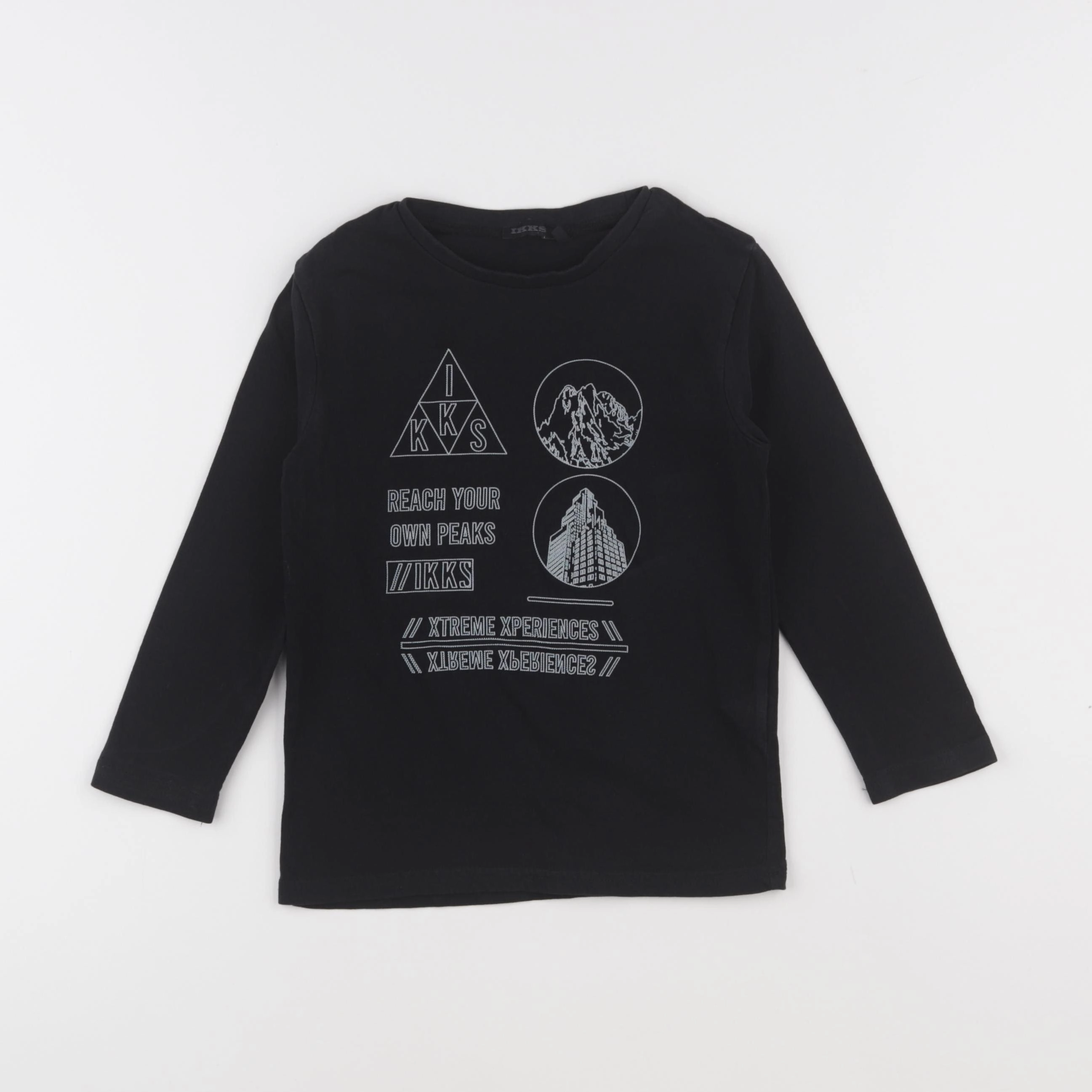 IKKS - tee-shirt noir - 4 ans