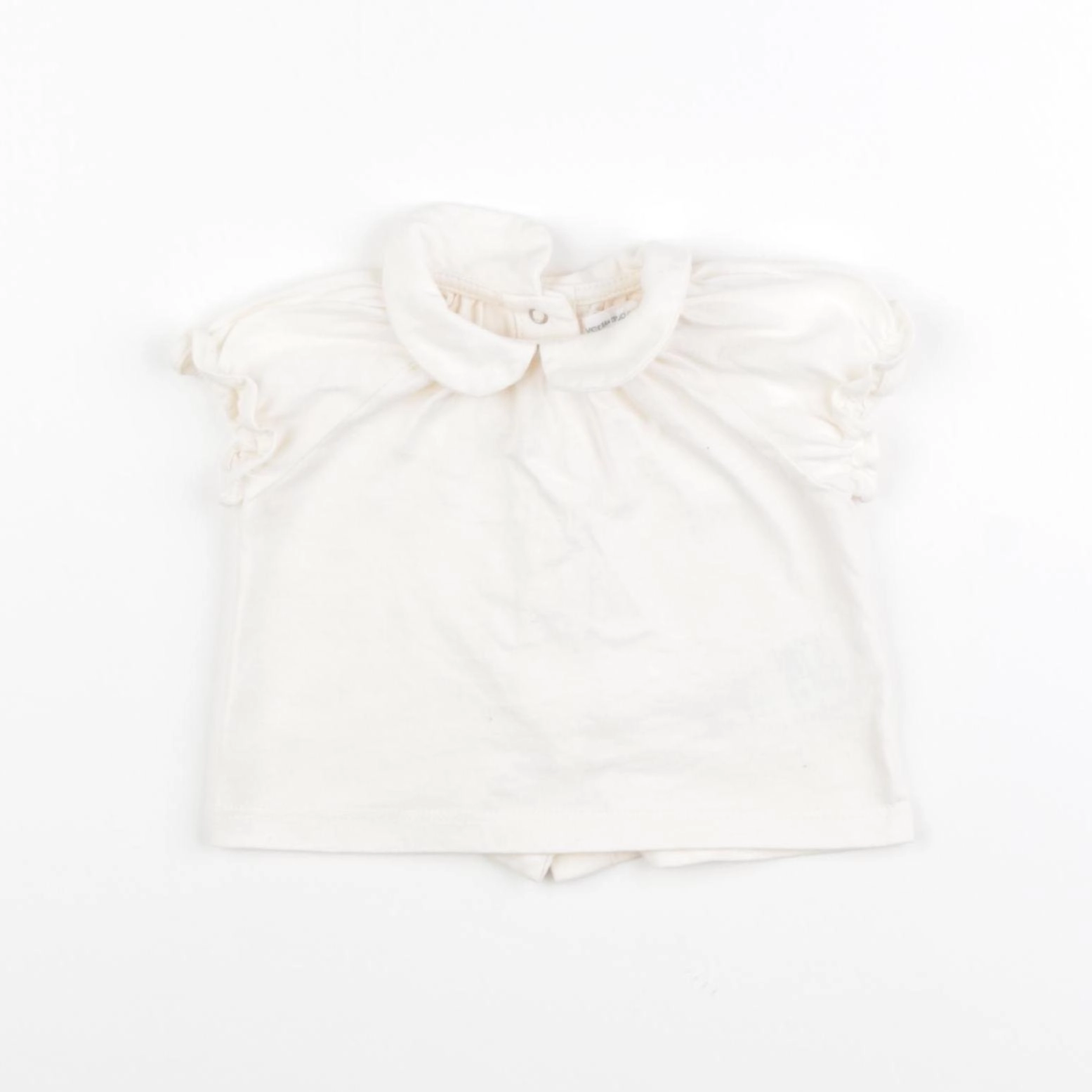 Vertbaudet - tee-shirt blanc - 3 mois