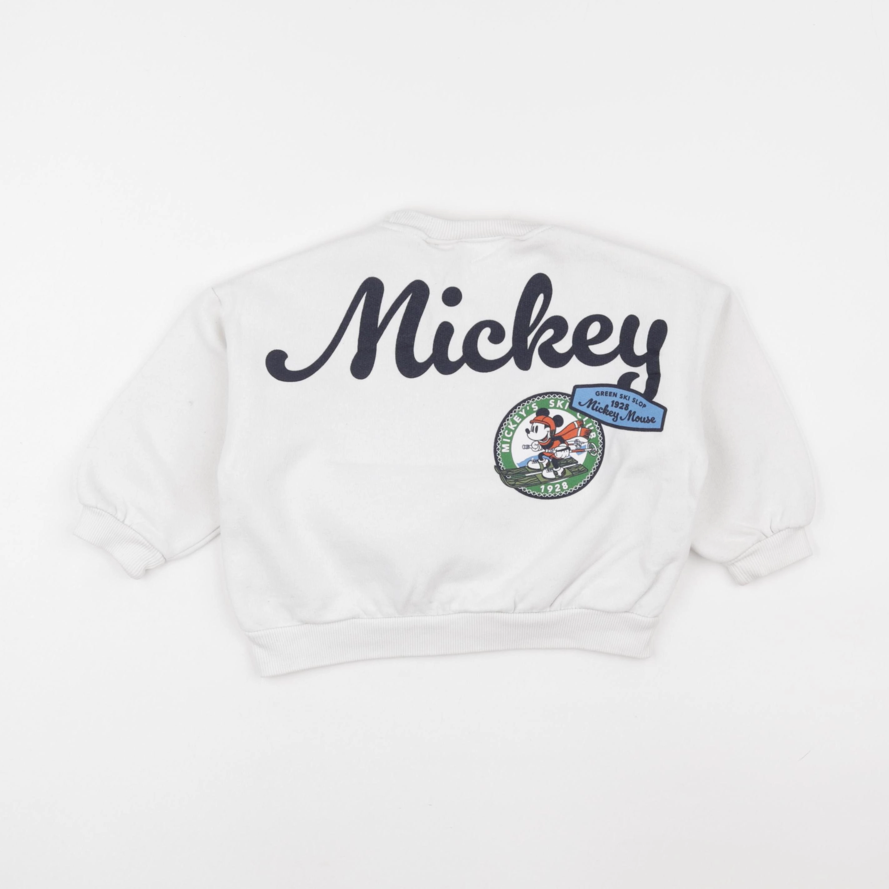 Zara - sweat blanc - 3/4 ans