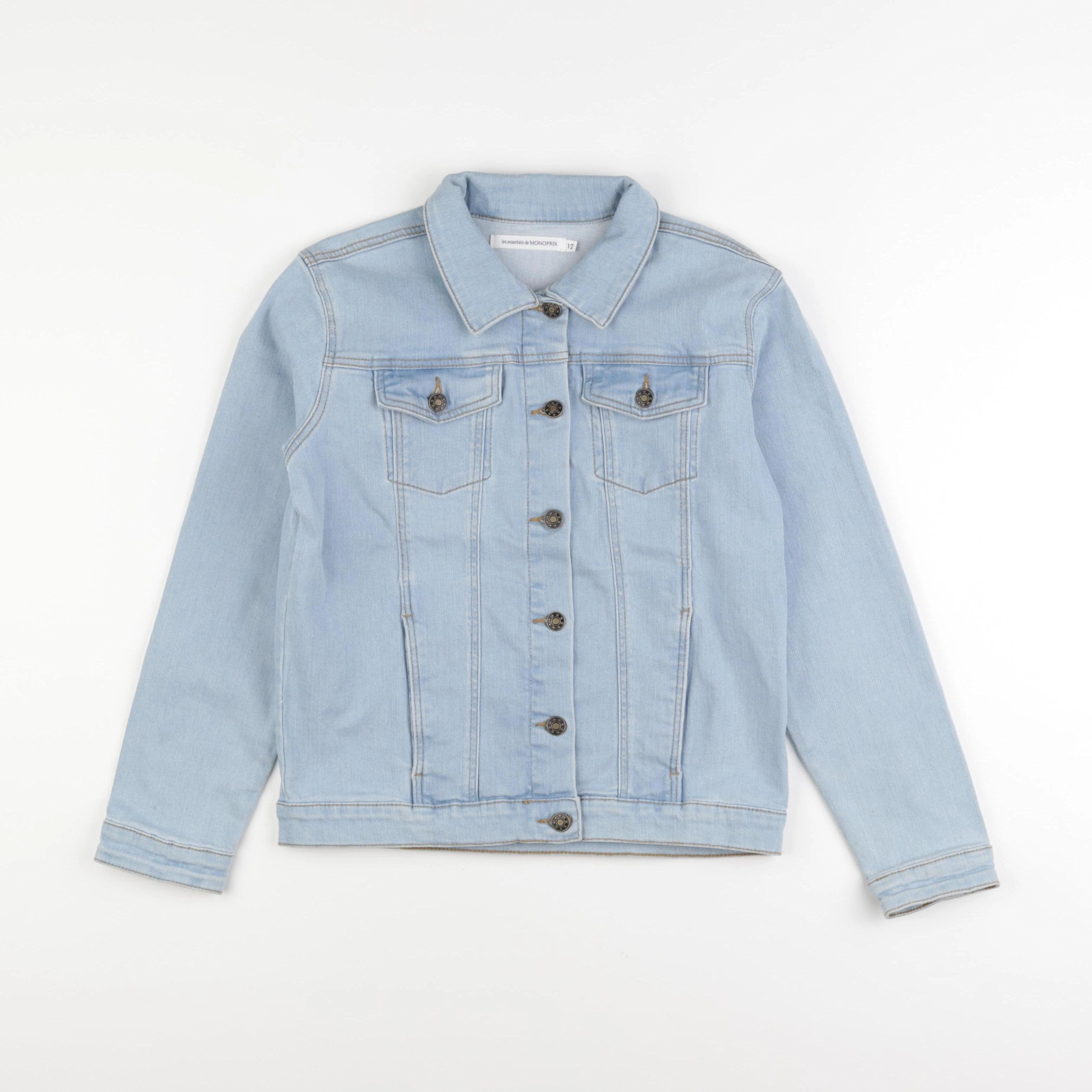 Monoprix - veste bleu - 12 ans
