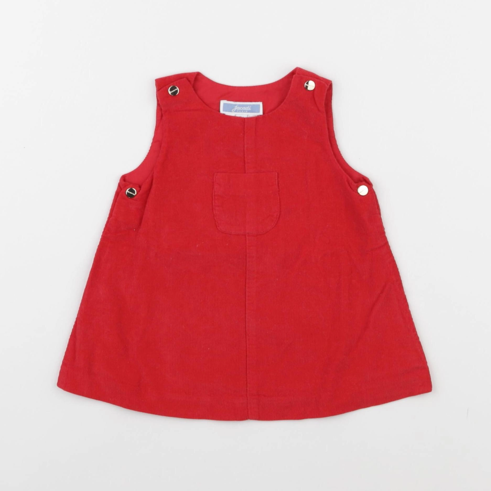 Jacadi - robe rouge - 3 mois