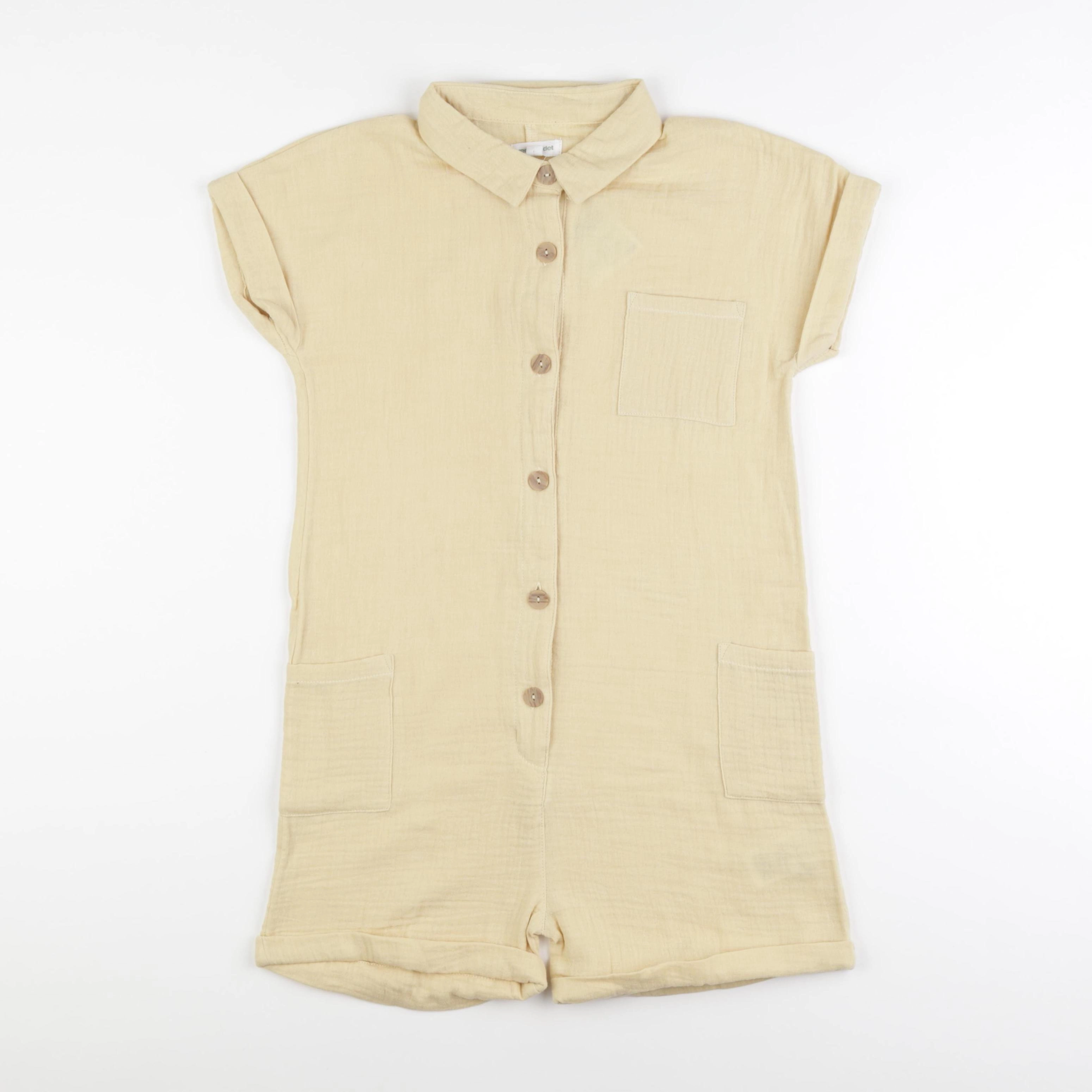 Vertbaudet - combinaison jaune - 10 ans
