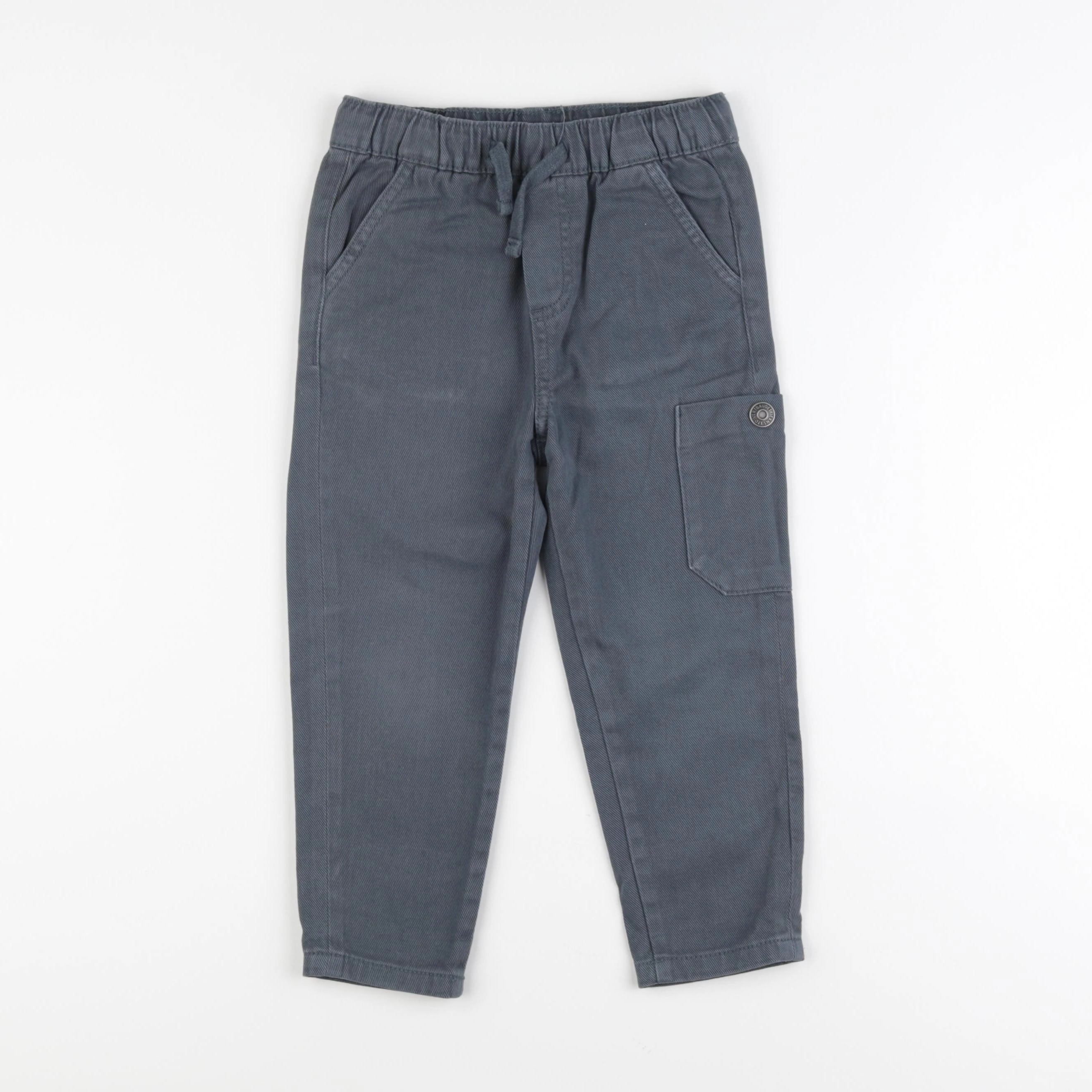 Vertbaudet - pantalon bleu - 4 ans