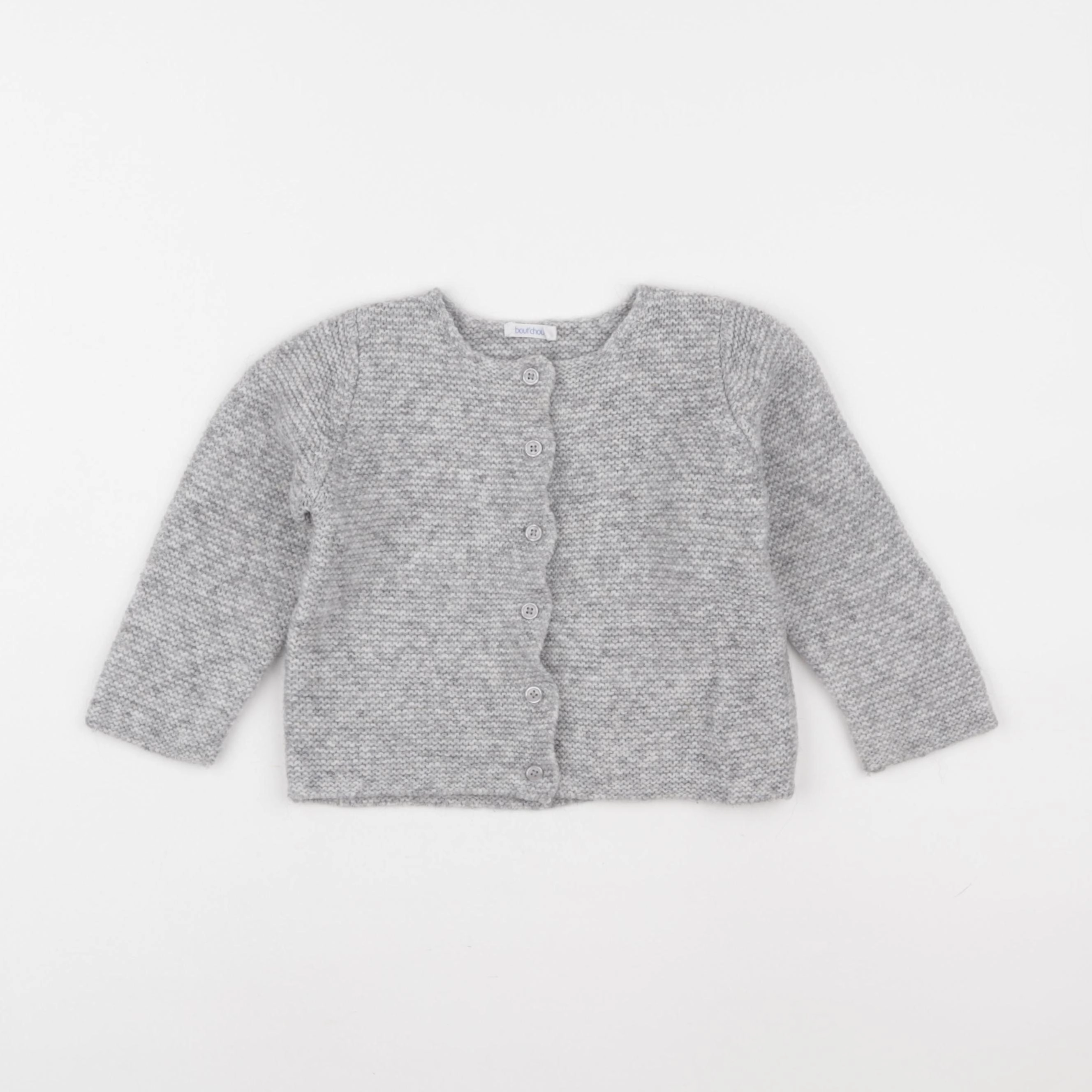 Boutchou - gilet gris - 24 mois