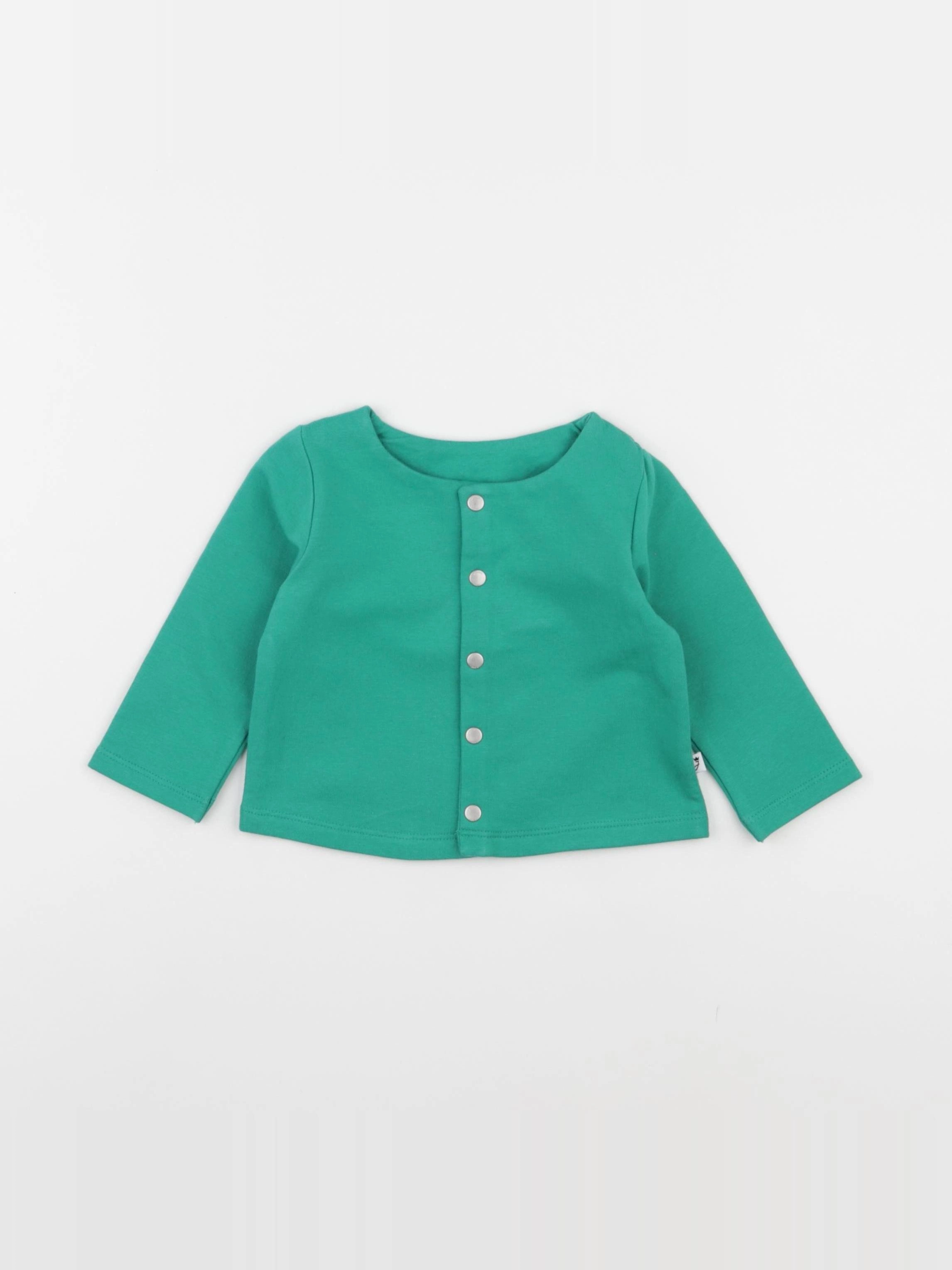 Jacadi - sweat vert - 6 mois