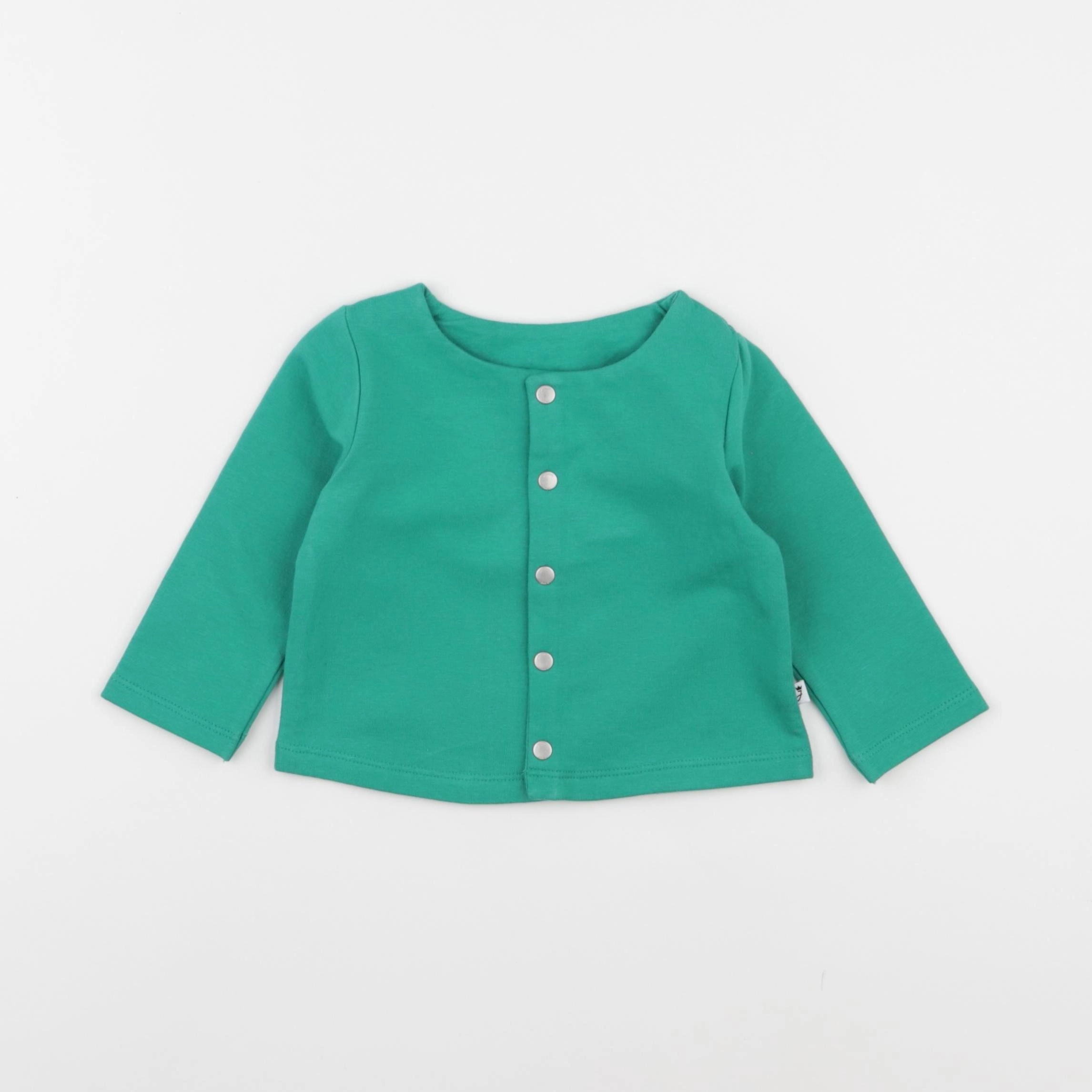 Jacadi - sweat vert - 6 mois