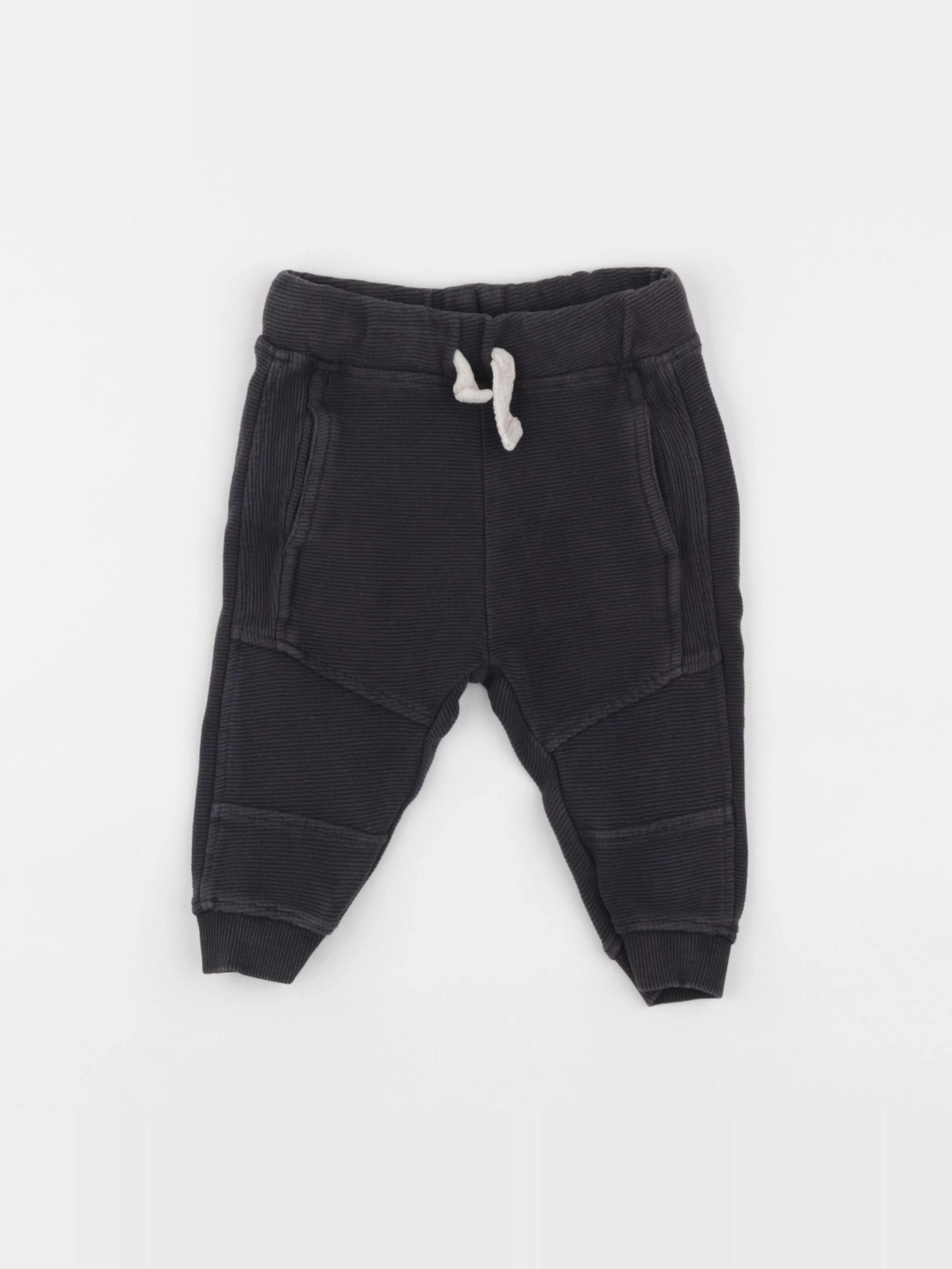 Zara - jogging gris - 6/9 mois