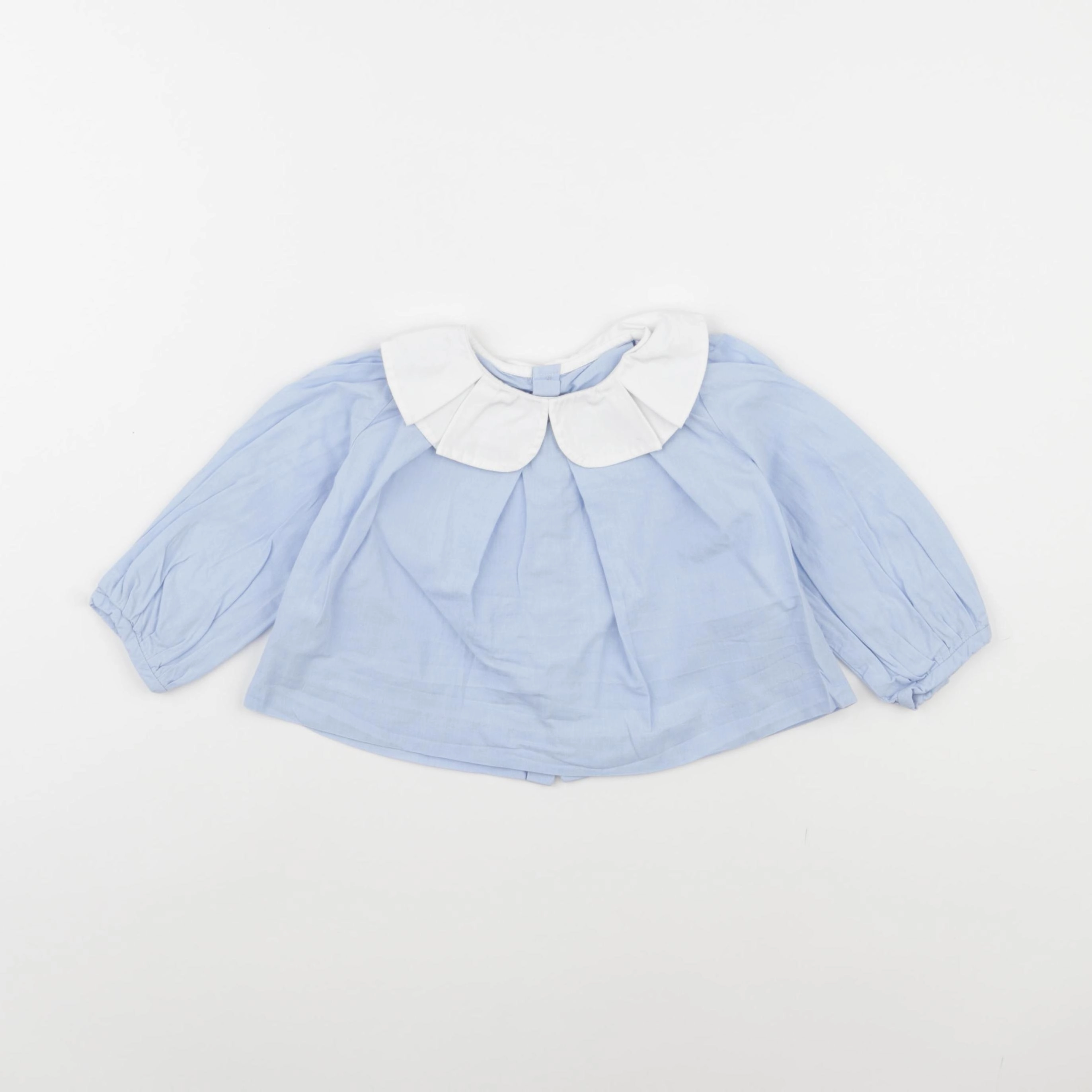 Jacadi - blouse bleu - 18 mois