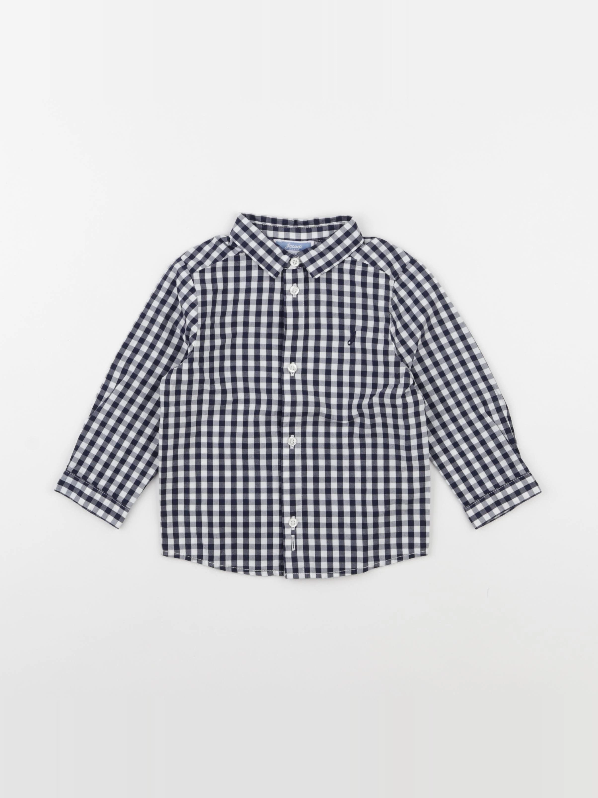Jacadi - chemise bleu - 18 mois