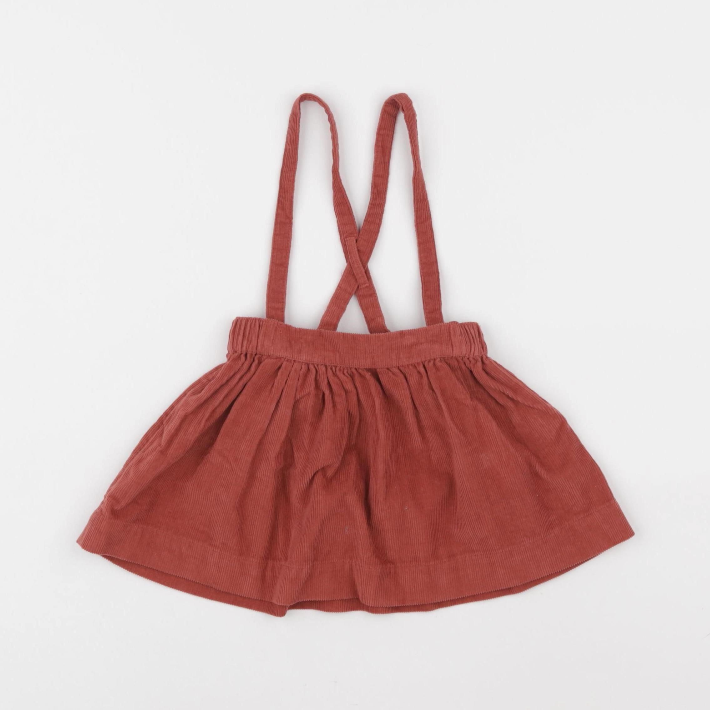 Vertbaudet - jupe marron - 12 mois