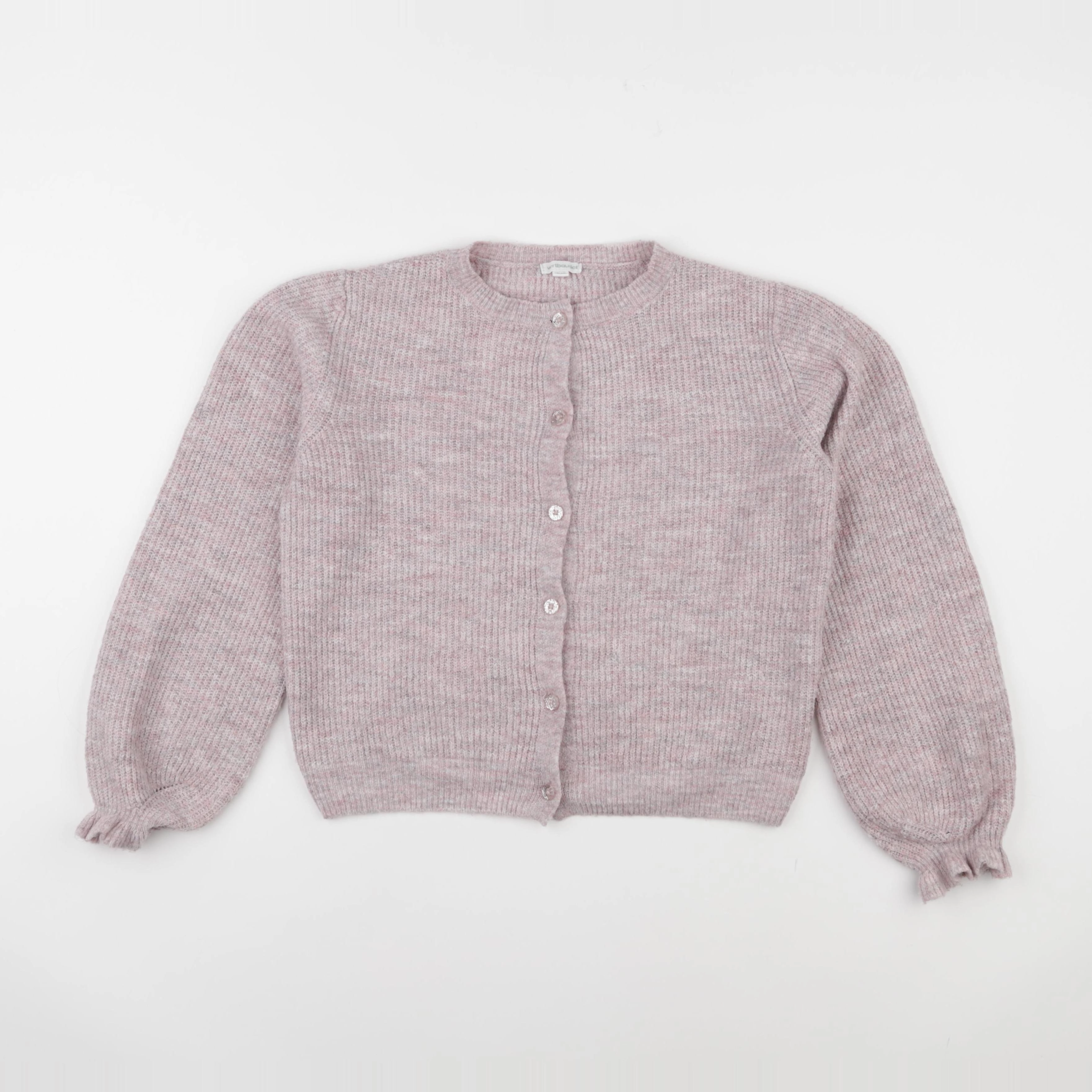 Vertbaudet - gilet rose - 10 ans