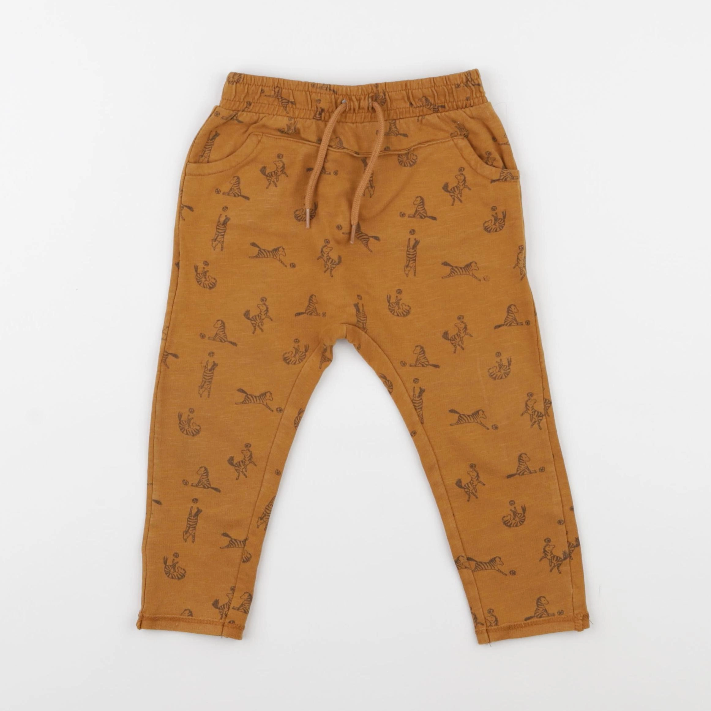 Vertbaudet - jogging marron - 18 mois