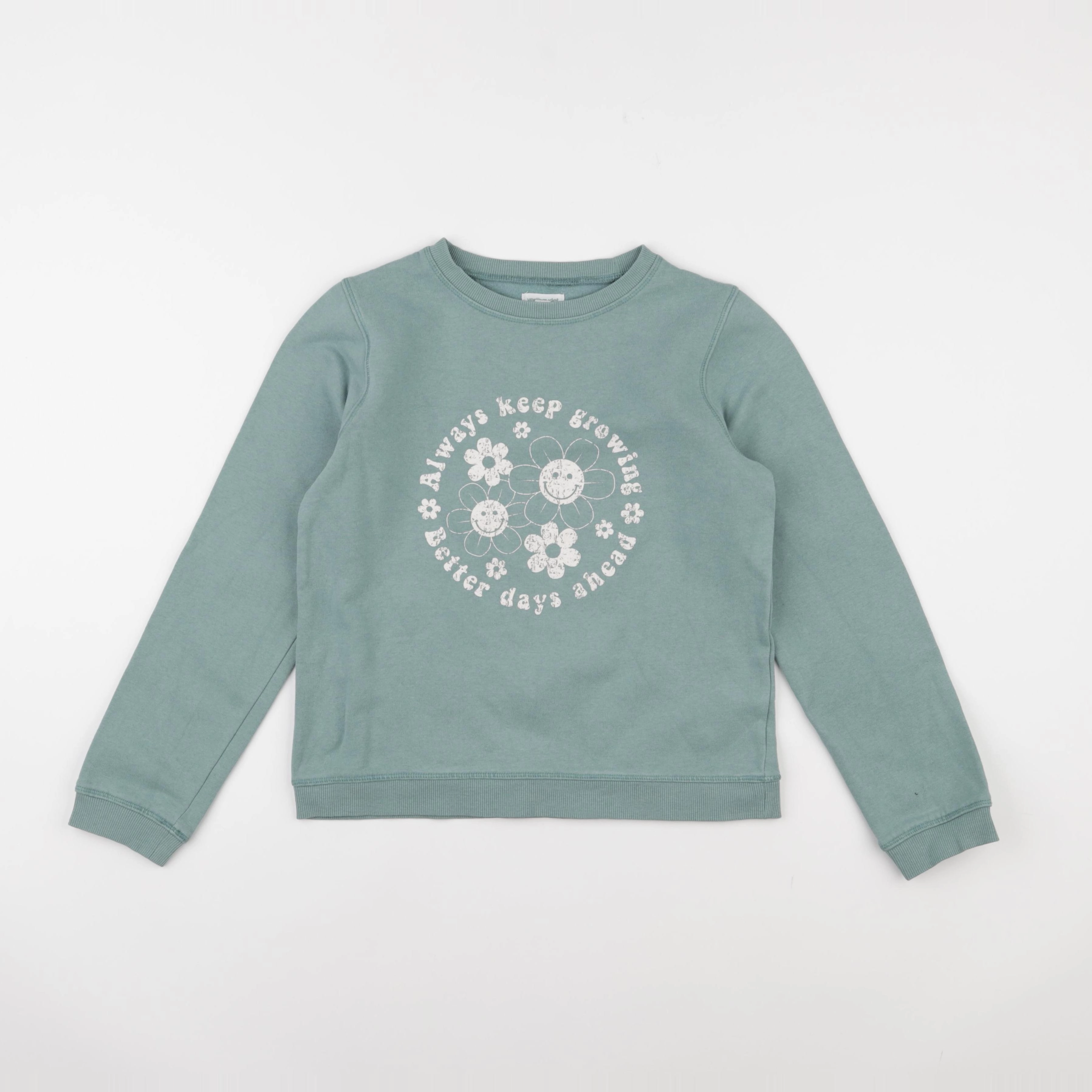 Vertbaudet - sweat bleu - 10 ans