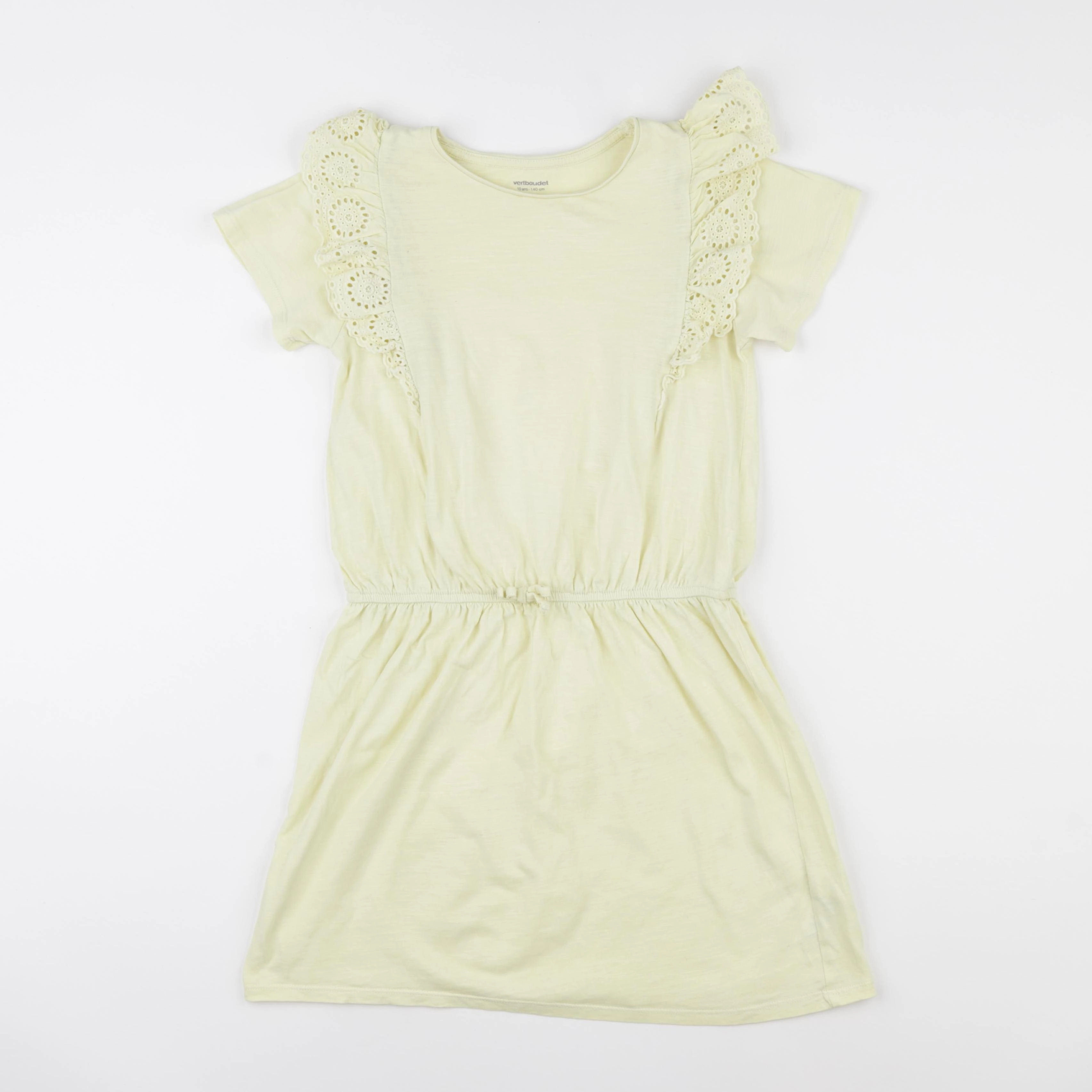 Vertbaudet - robe jaune - 10 ans