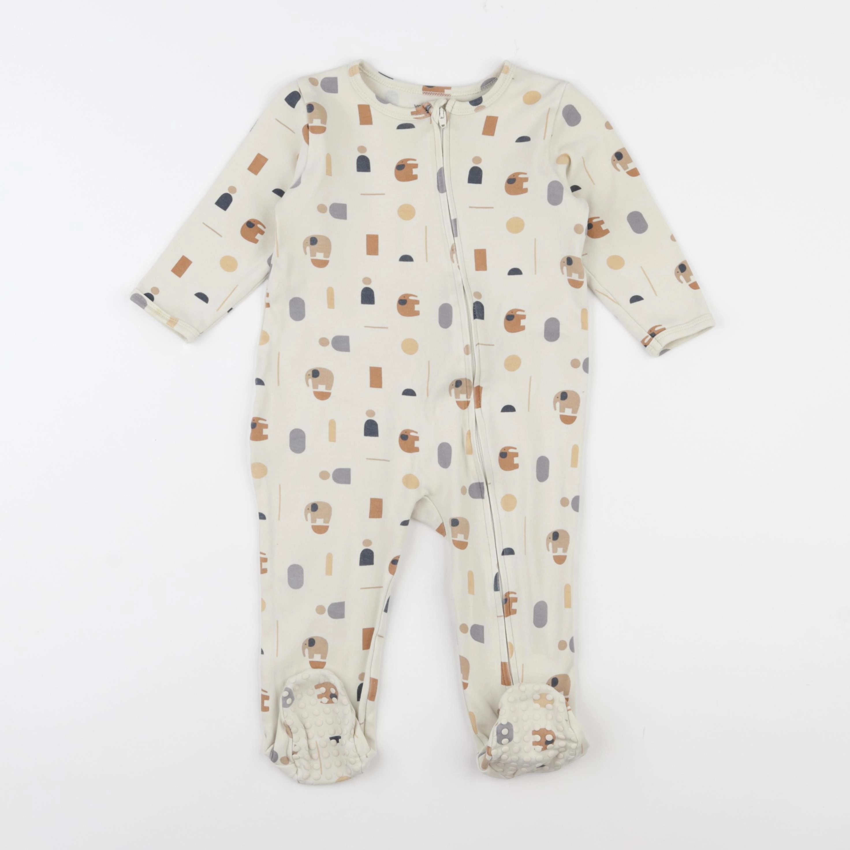 Vertbaudet - pyjama coton multicolore - 18 mois