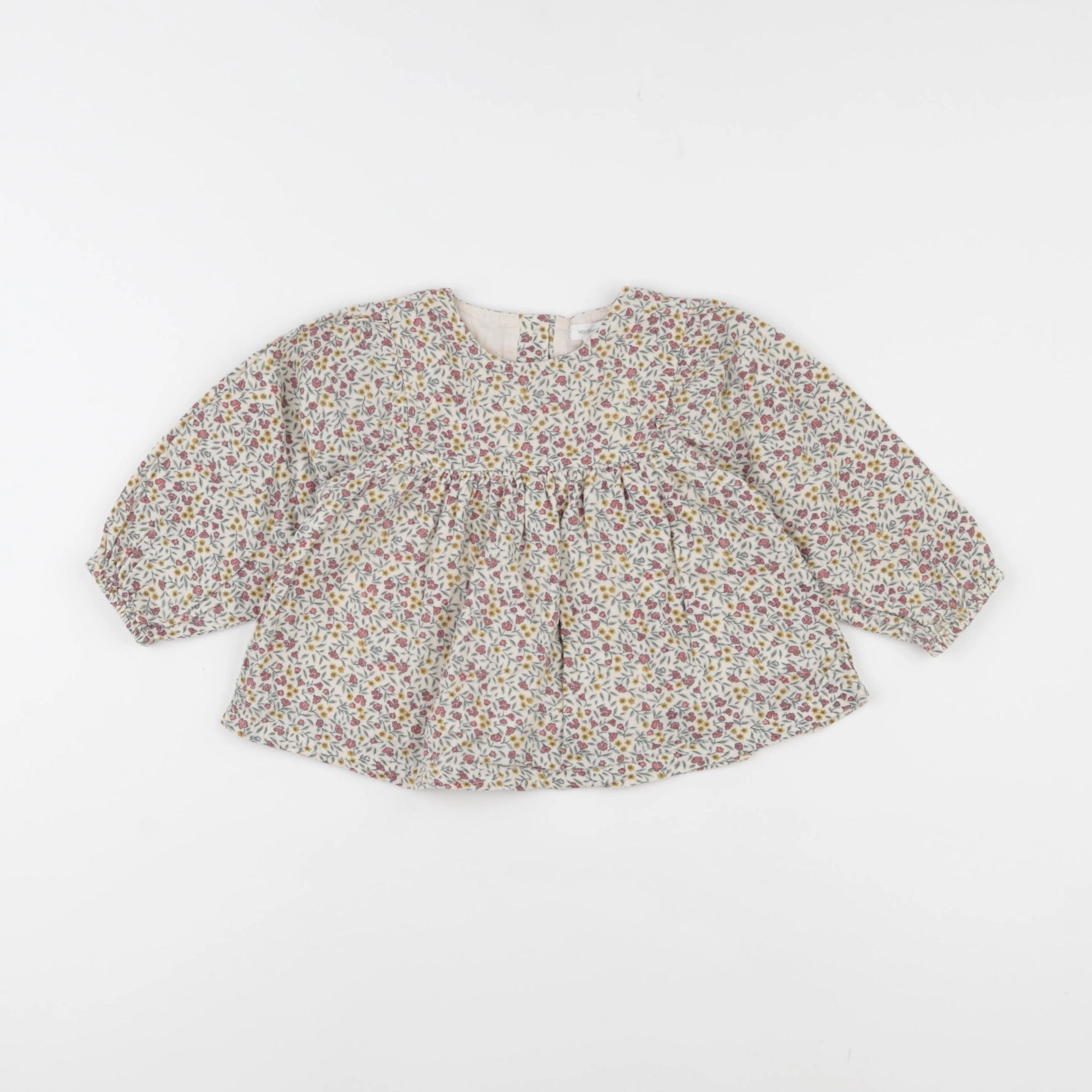 Vertbaudet - blouse multicolore - 18 mois