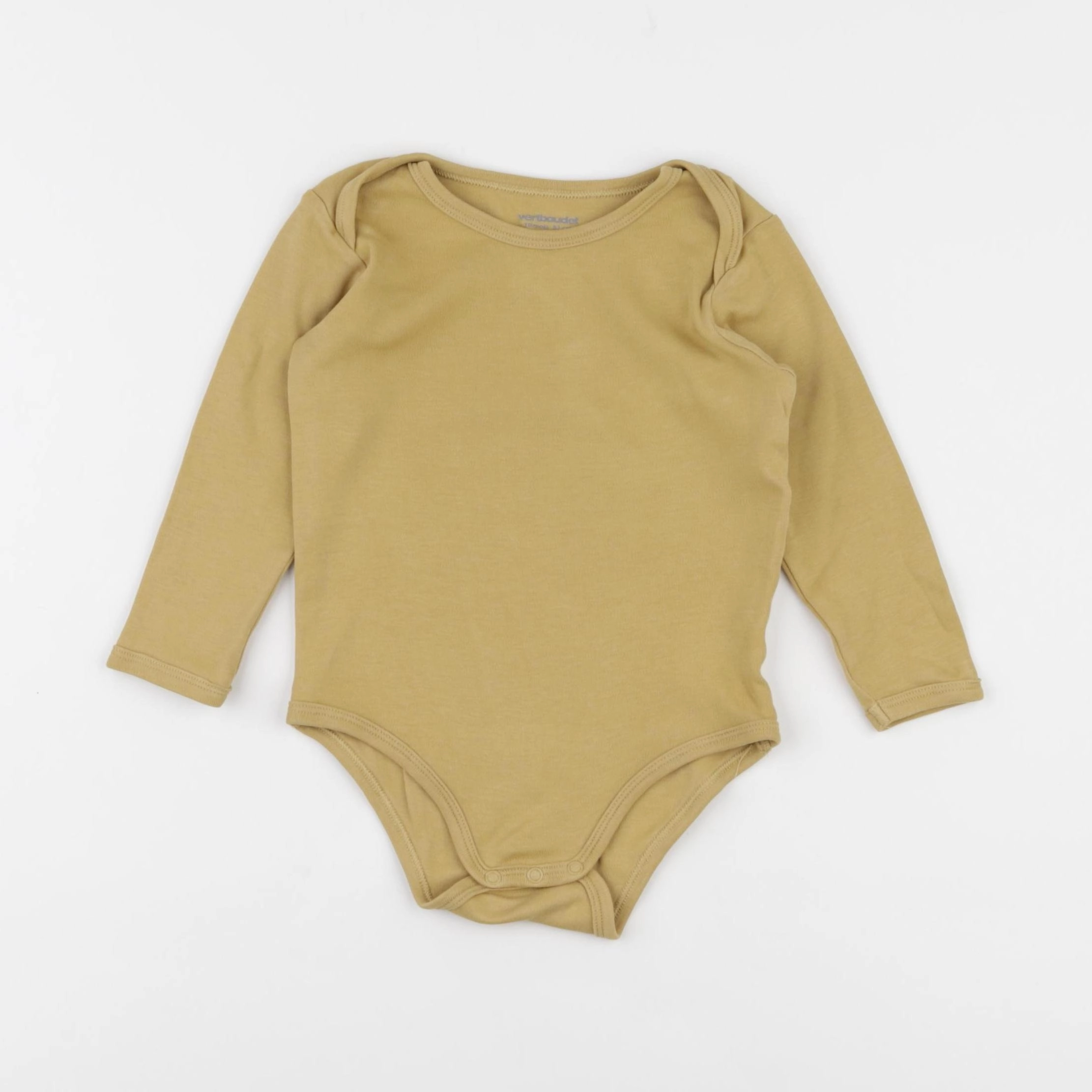 Vertbaudet - body jaune - 18 mois