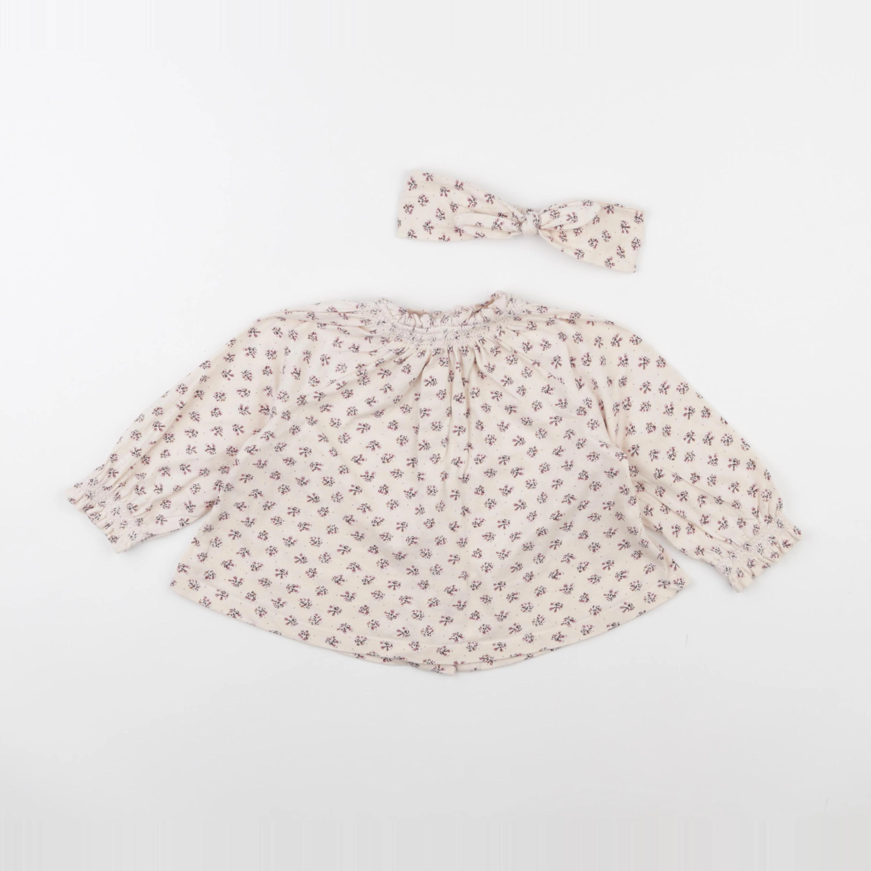 Vertbaudet - ensemble rose - 18 mois