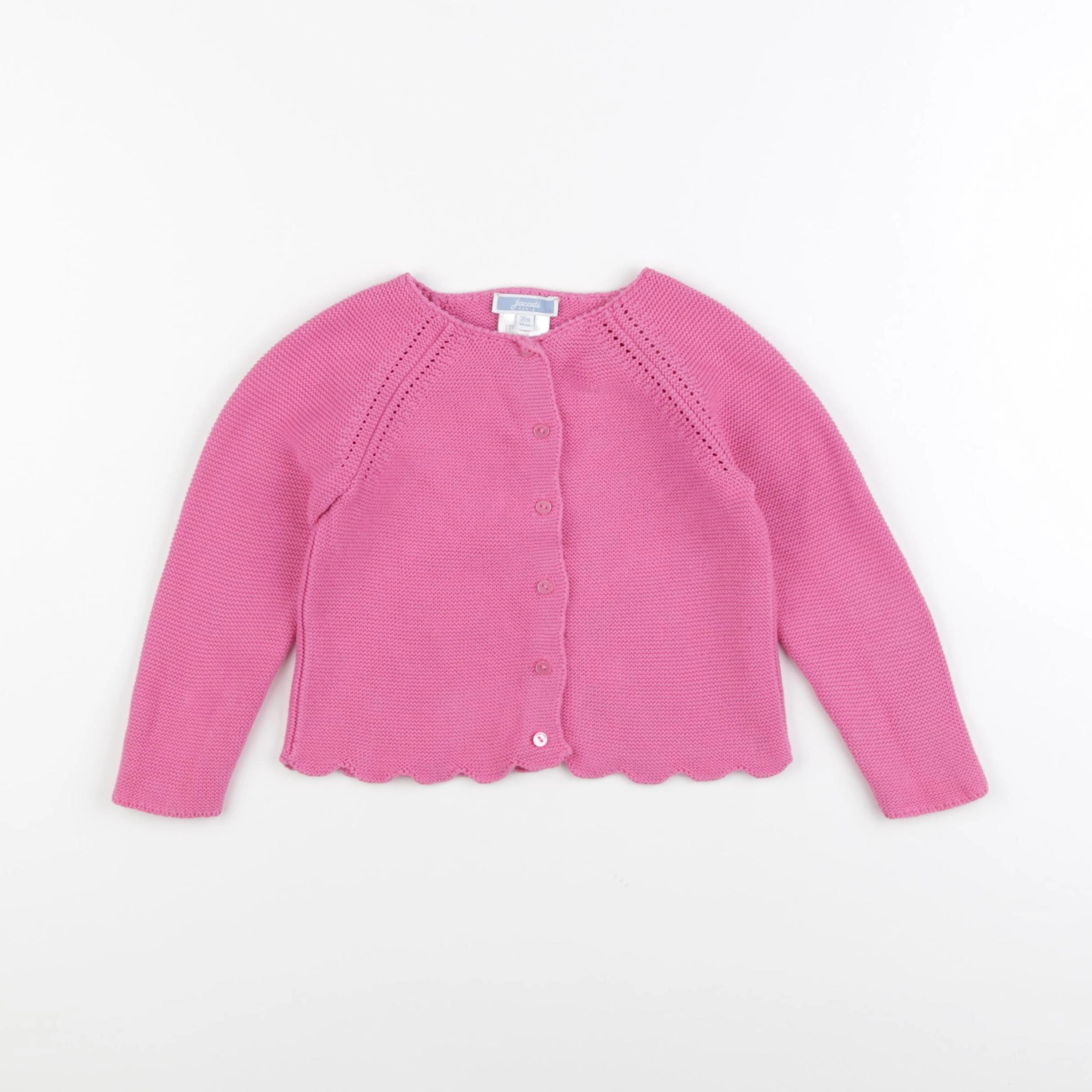 Jacadi - gilet rose - 36 mois
