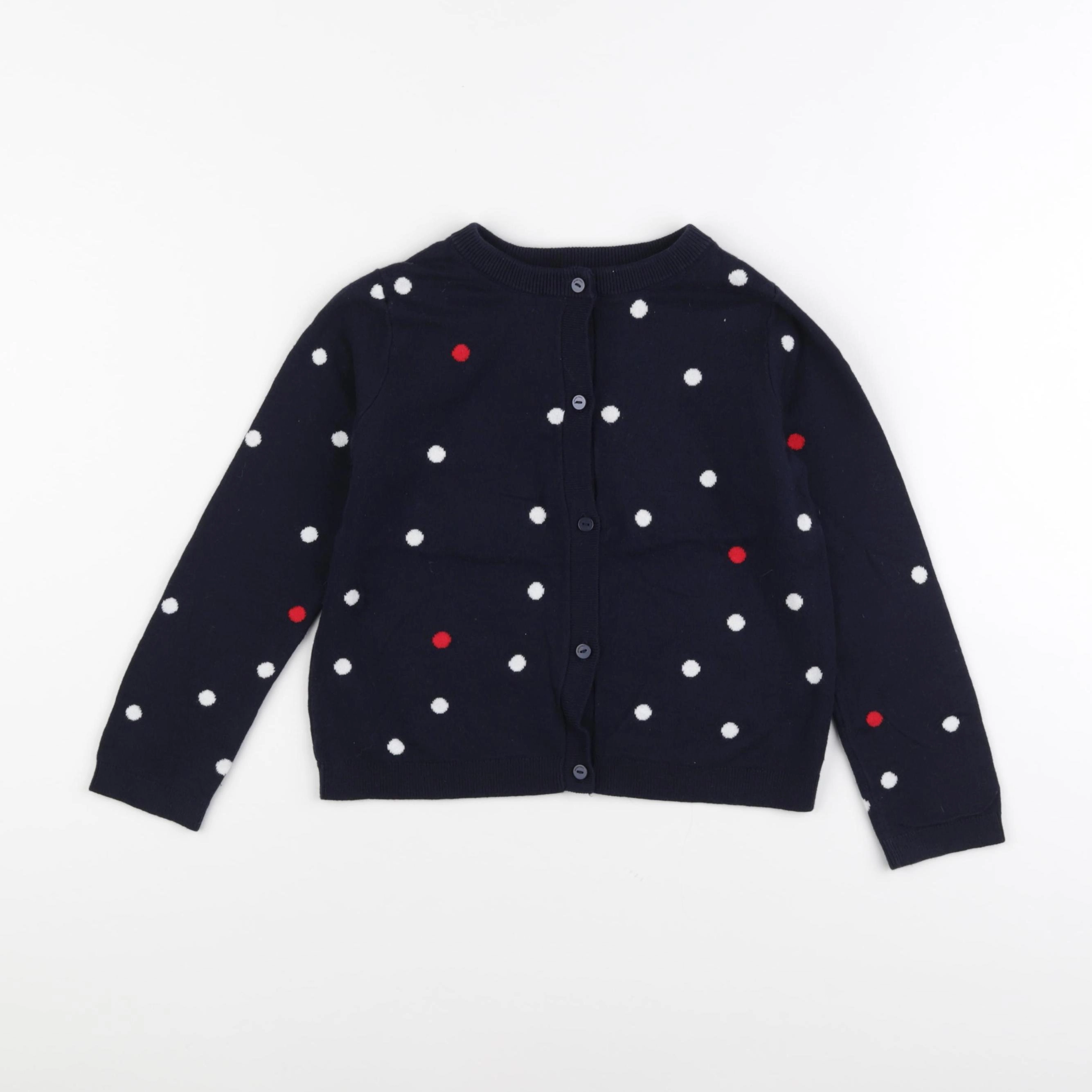 Jacadi - gilet bleu - 6 ans