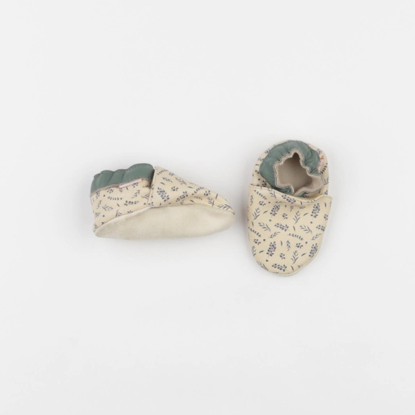 Tichoups - chaussons beige - pointure 18/19
