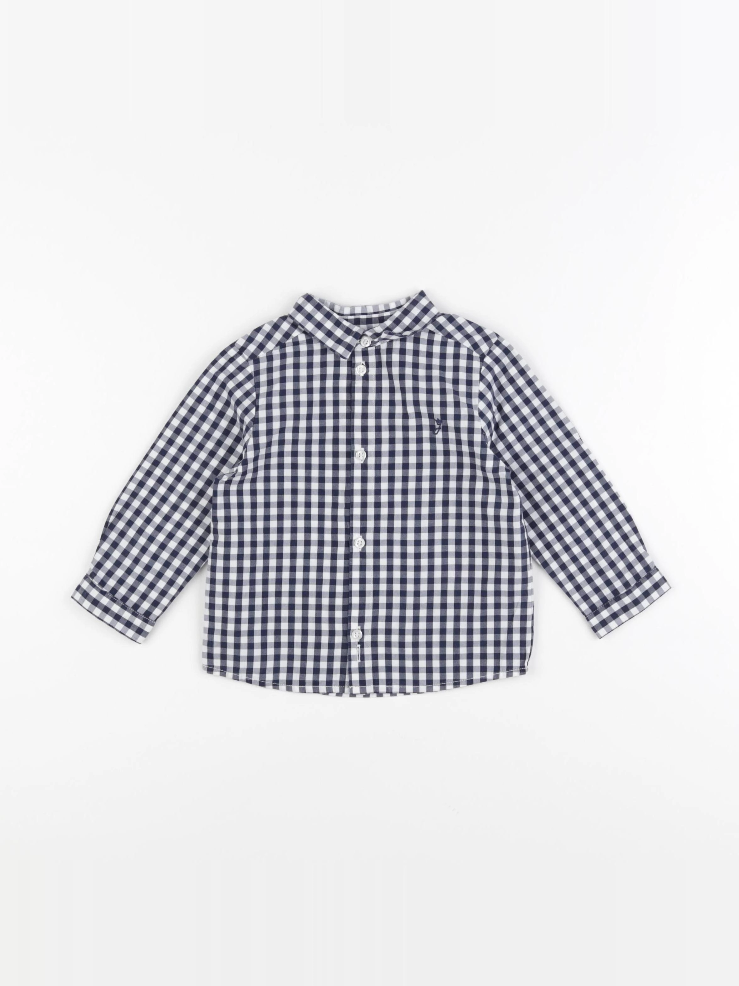 Jacadi - chemise bleu - 18 mois