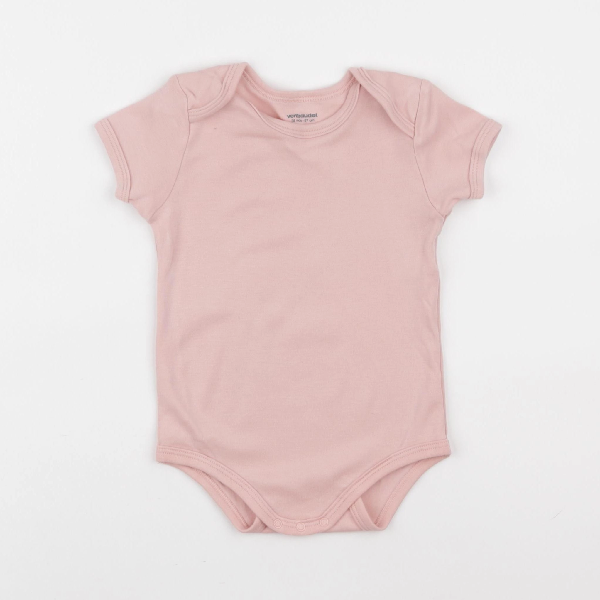 Vertbaudet - body rose - 36 mois