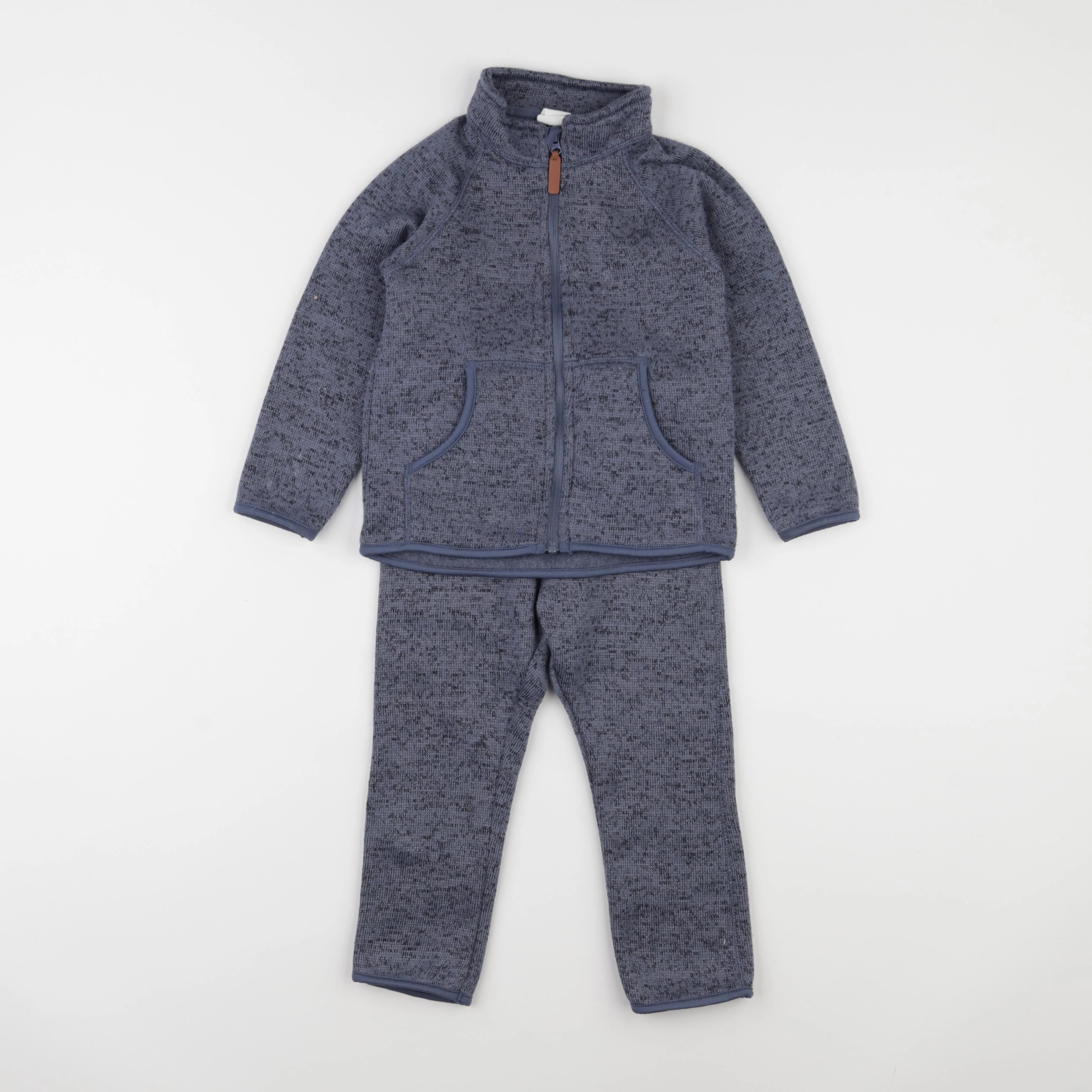 H&M - ensemble bleu - 3 ans