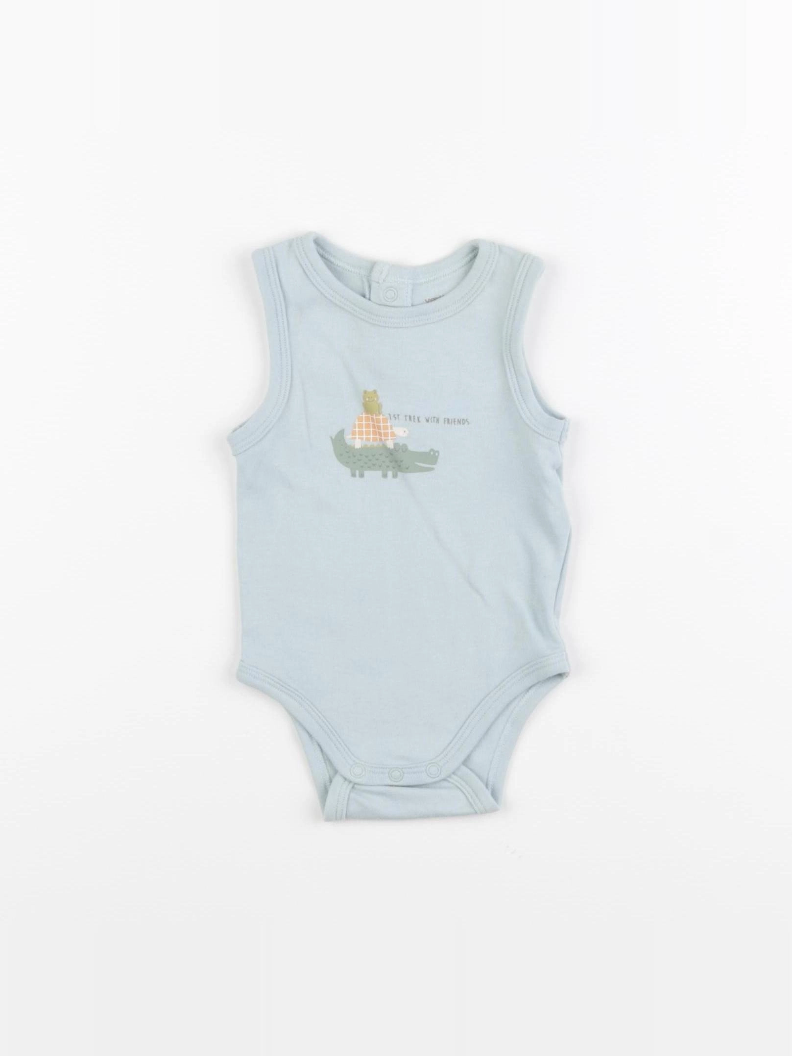 Vertbaudet - body vert - 3 mois