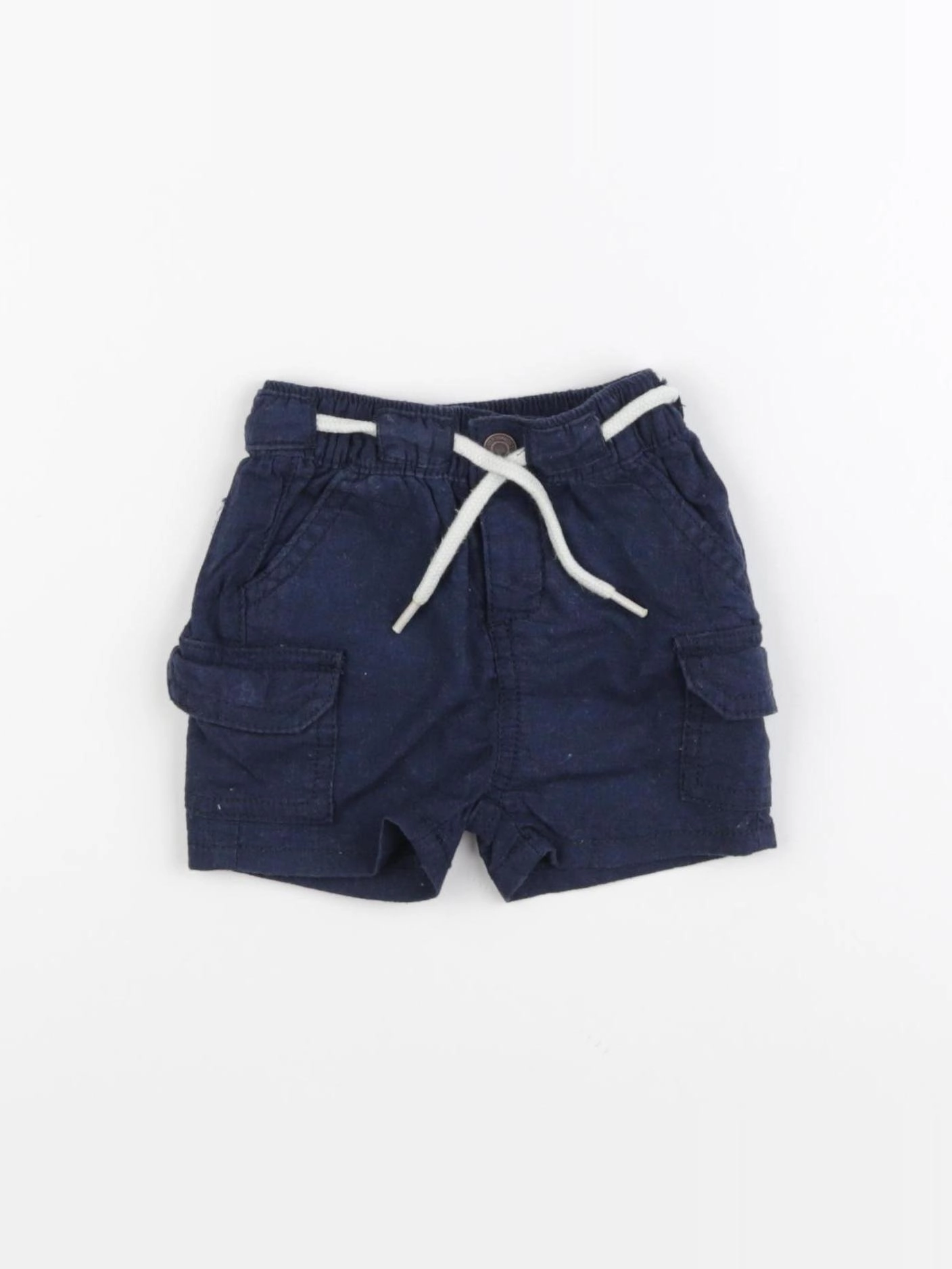 Vertbaudet - short bleu - 3 mois