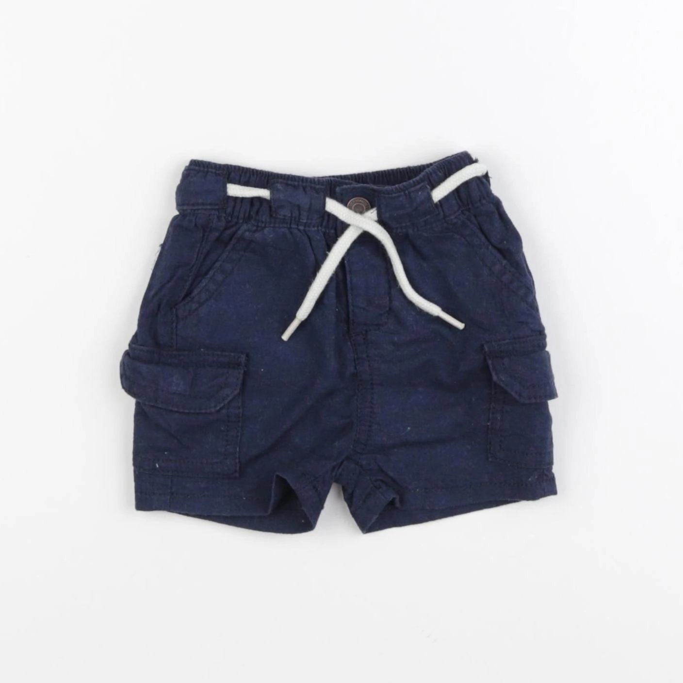Vertbaudet - short bleu - 3 mois