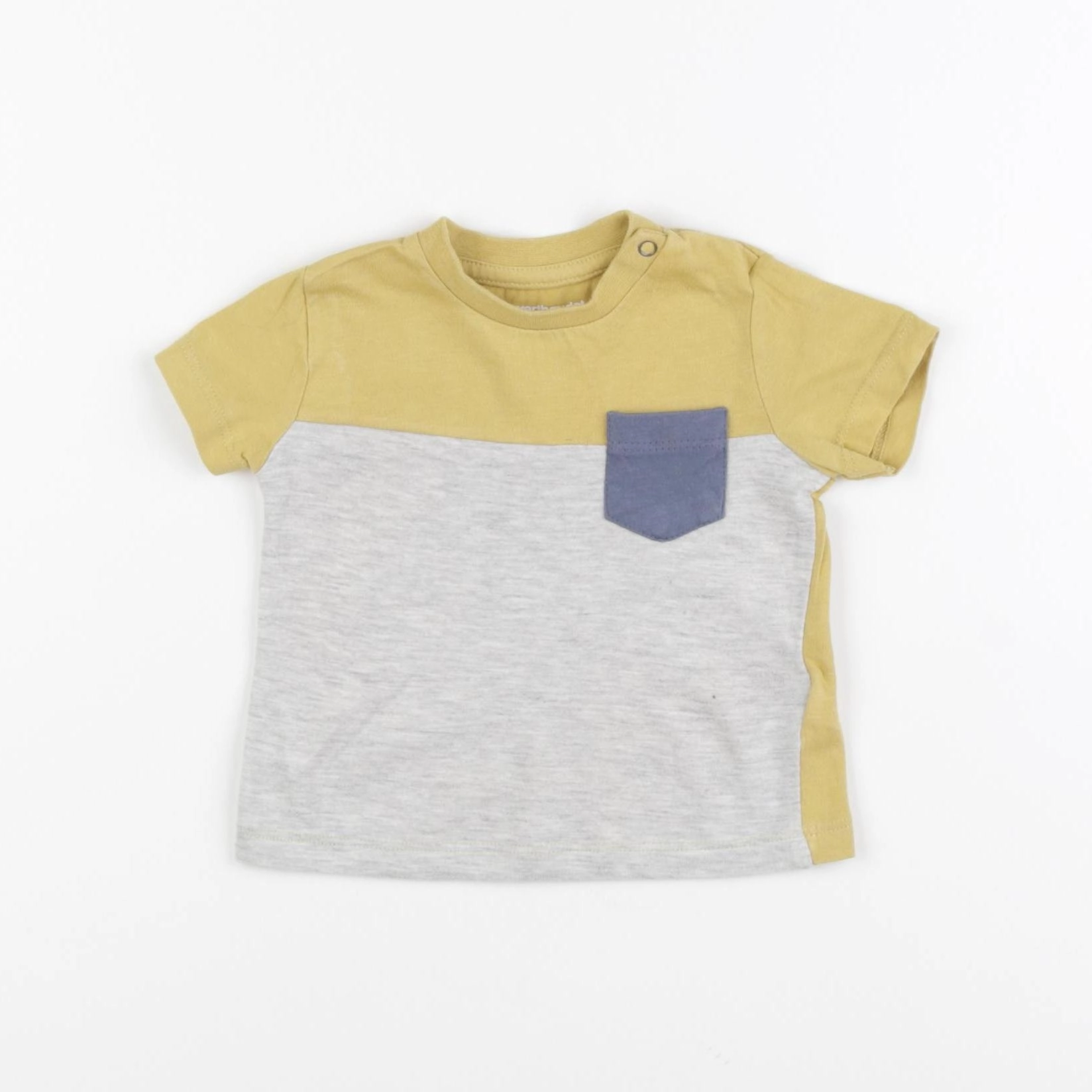 Vertbaudet - tee-shirt gris - 3 mois