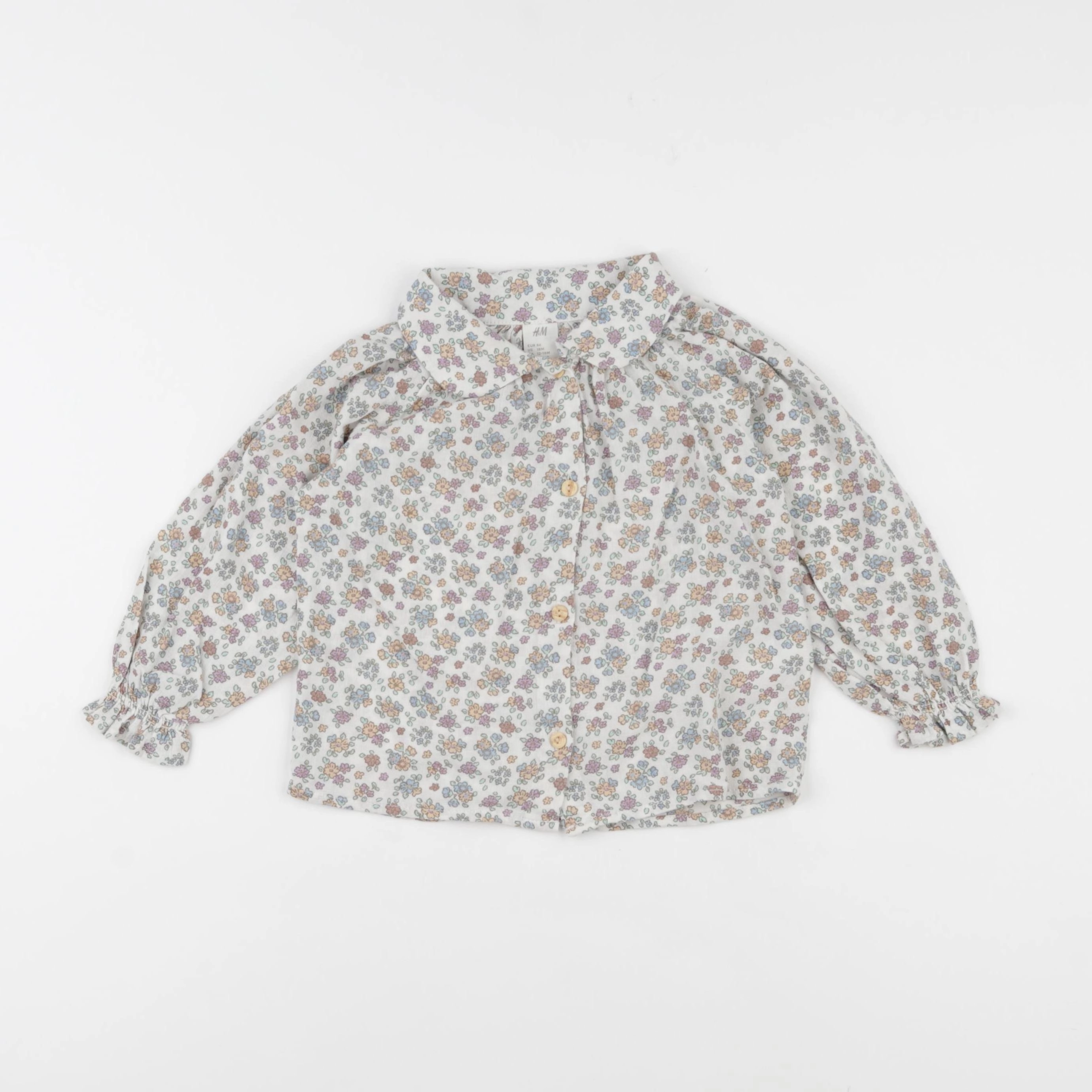 H&M - blouse rose - 18 mois