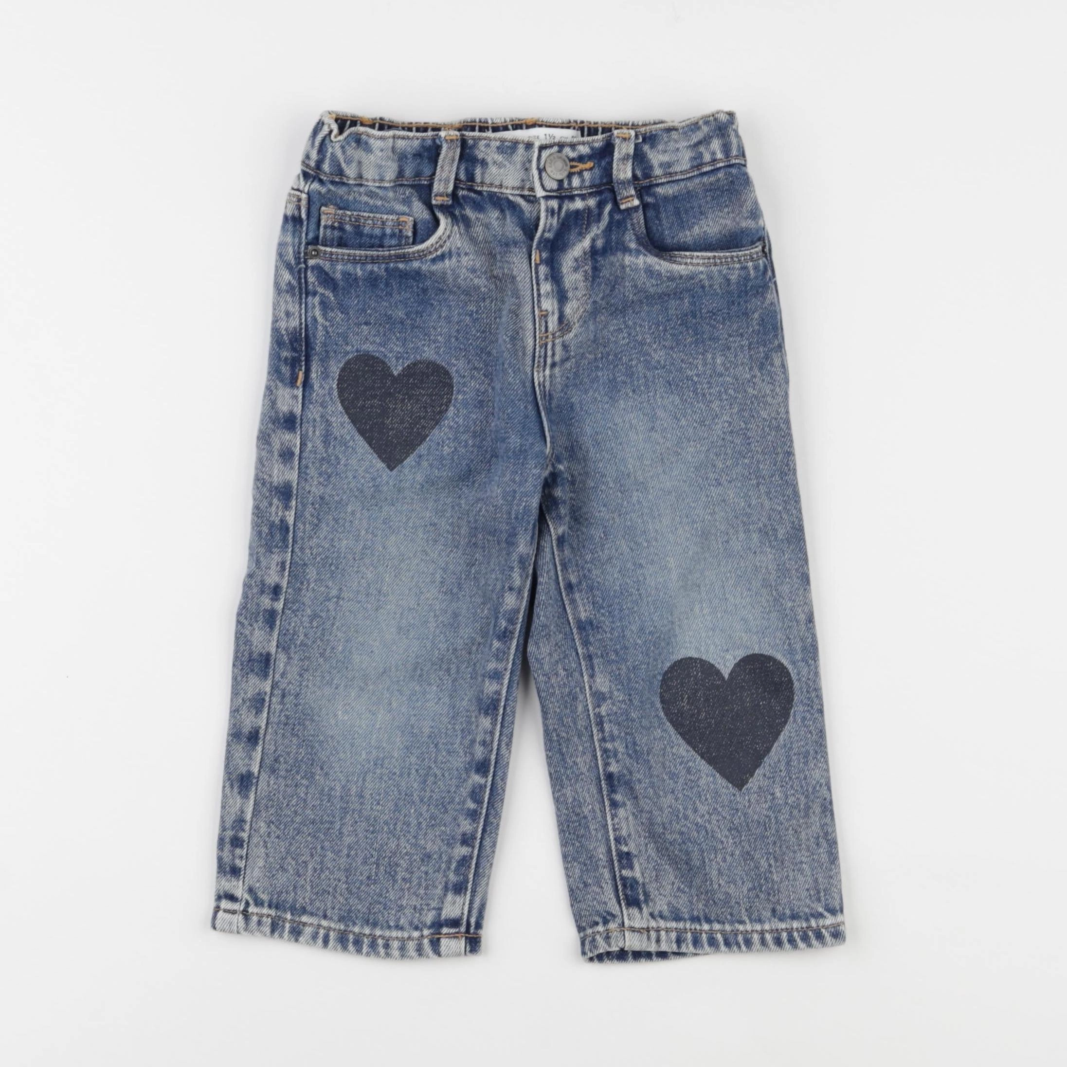 Zara - jean bleu - 12/24 mois