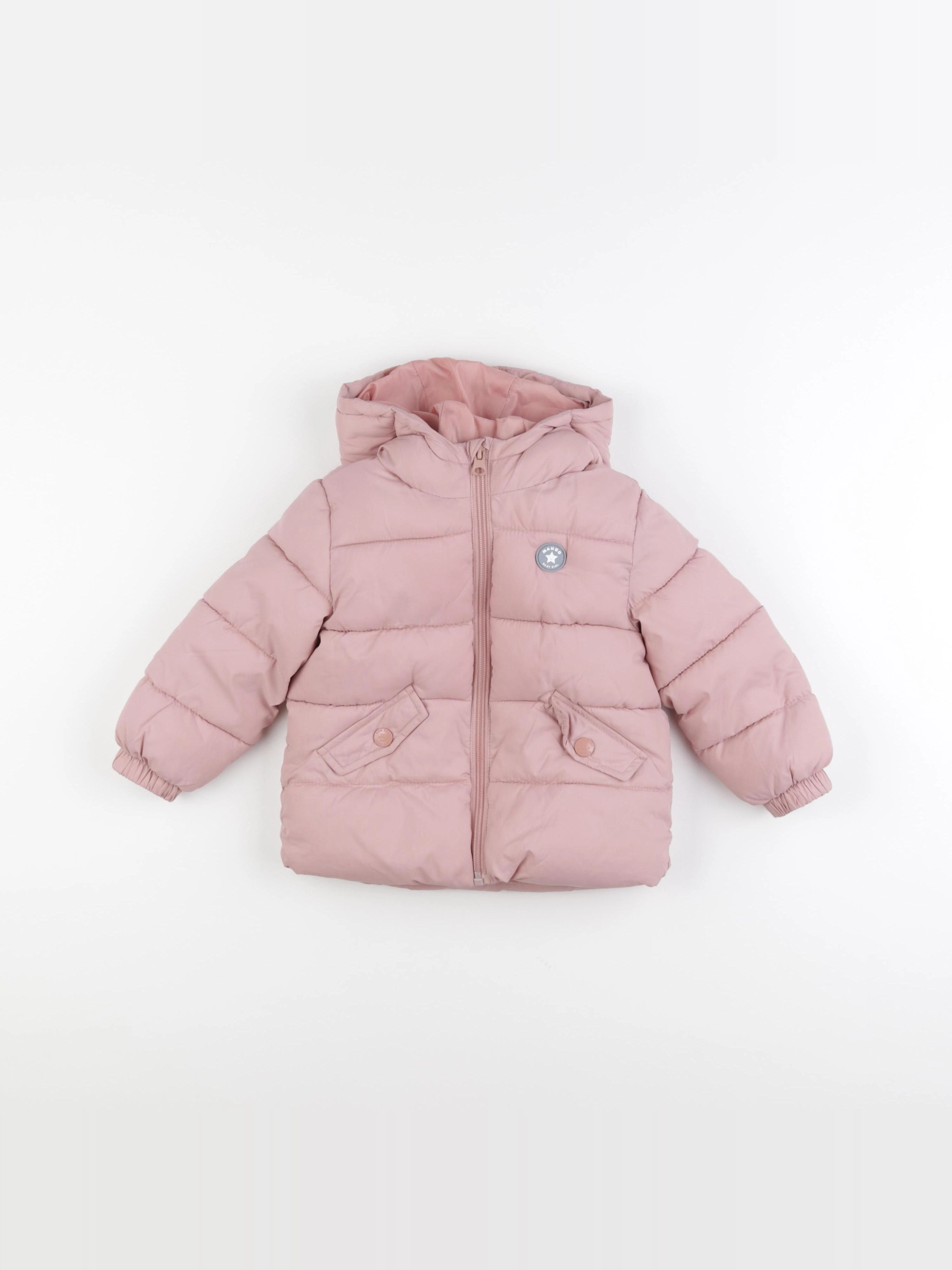 Mango - doudoune rose - 2/3 ans