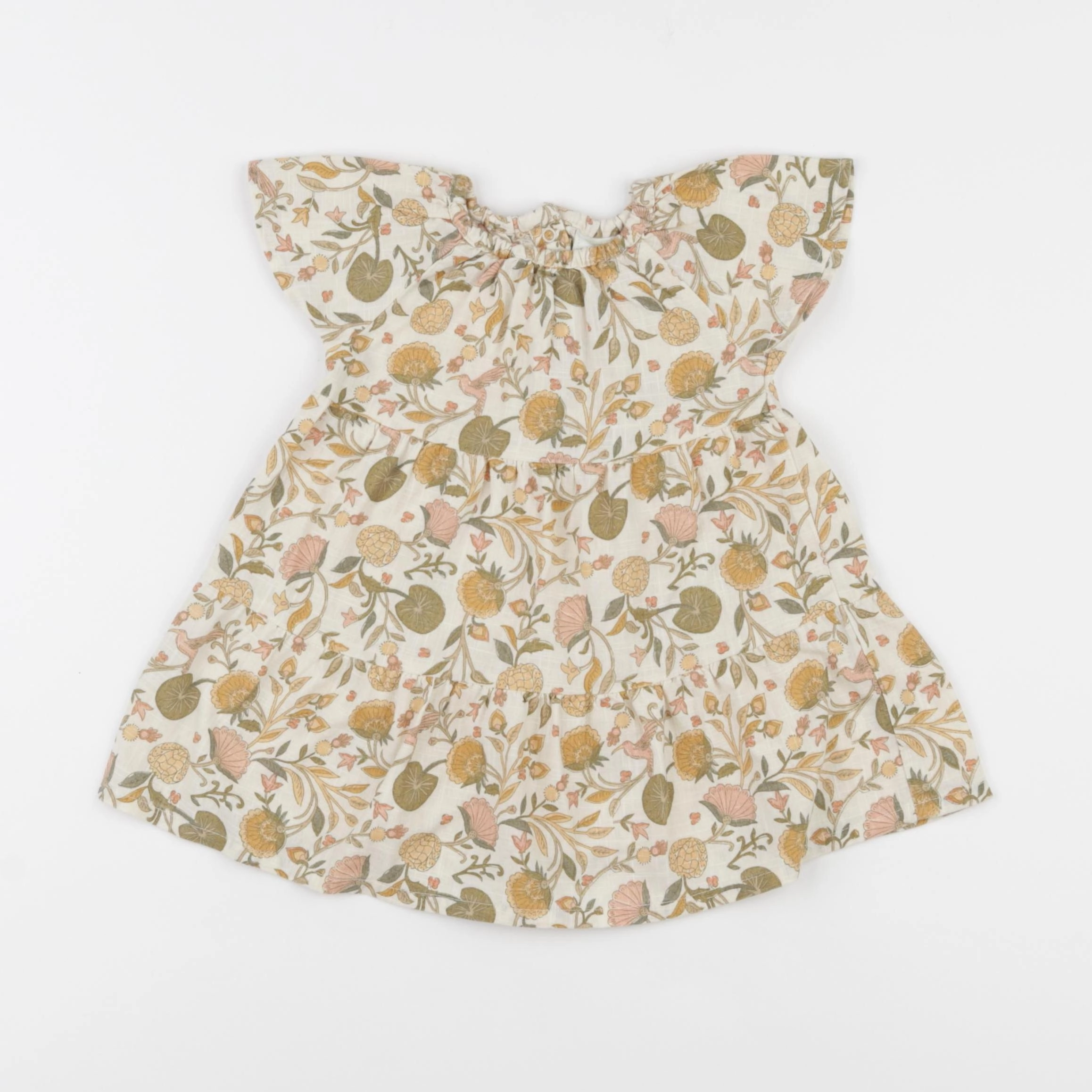Tape à l'oeil - robe beige - 6 mois