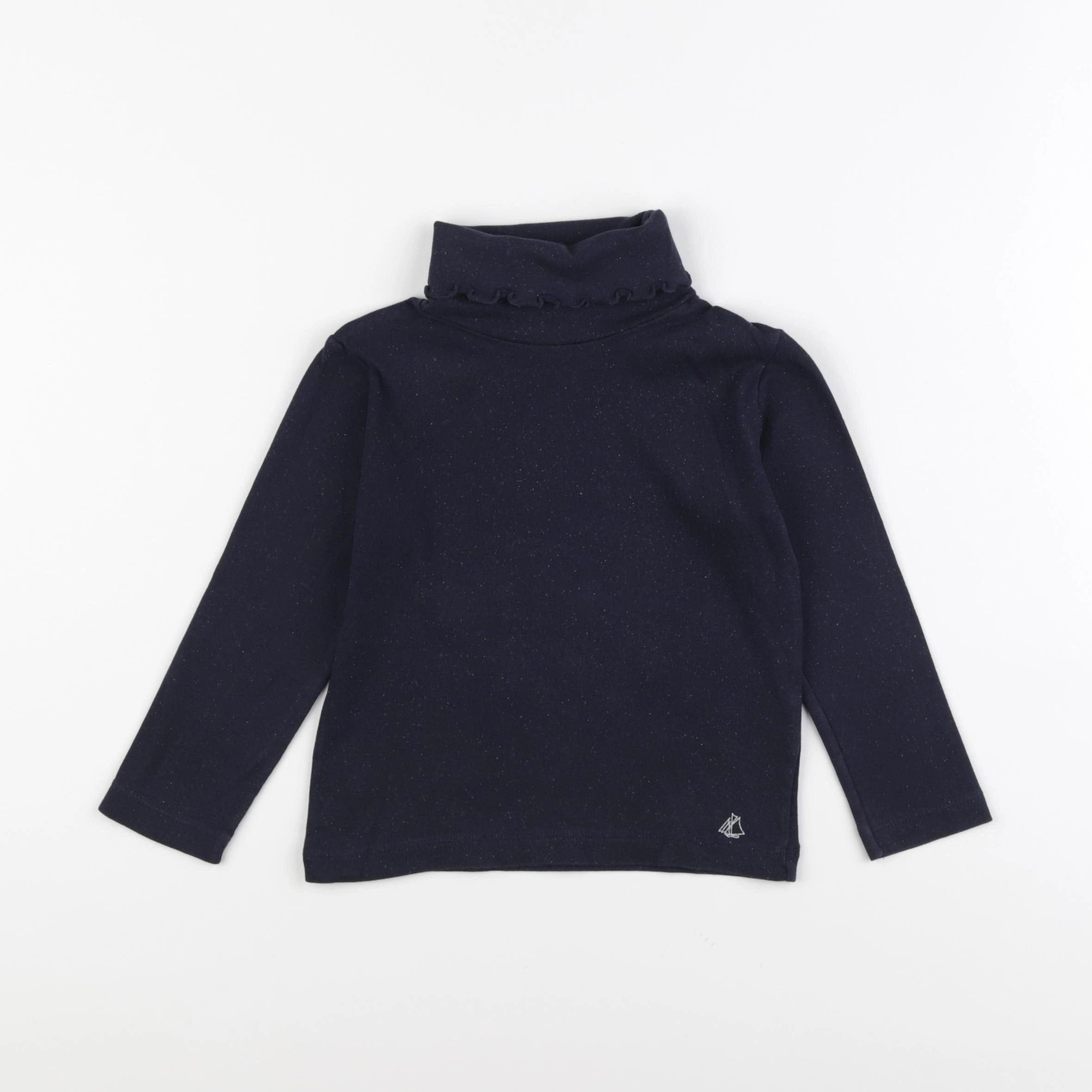 Petit Bateau - sous-pull bleu, or - 3 ans