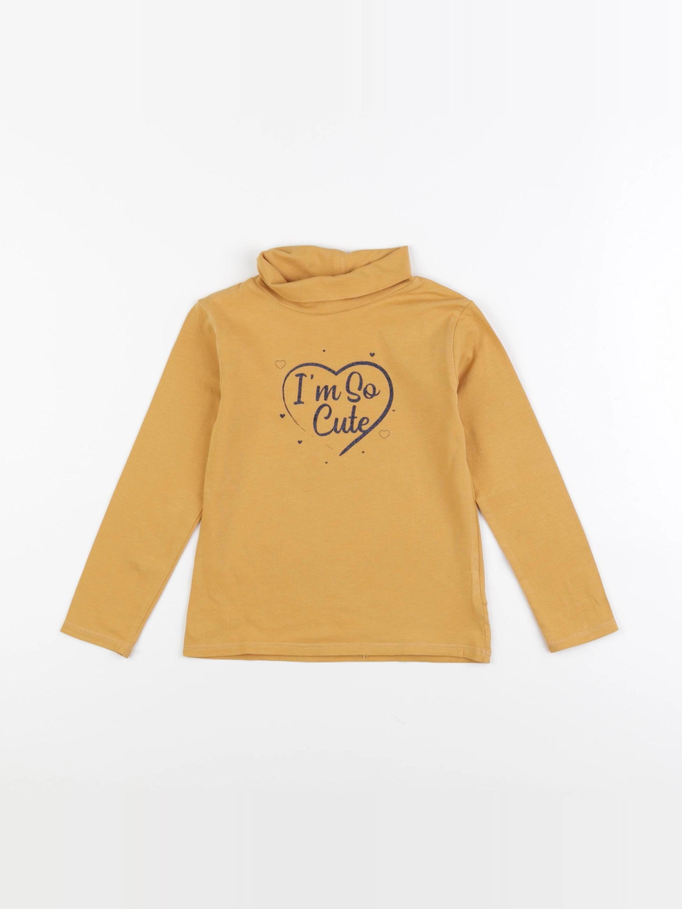 Petit Bateau - sous-pull jaune - 3 ans