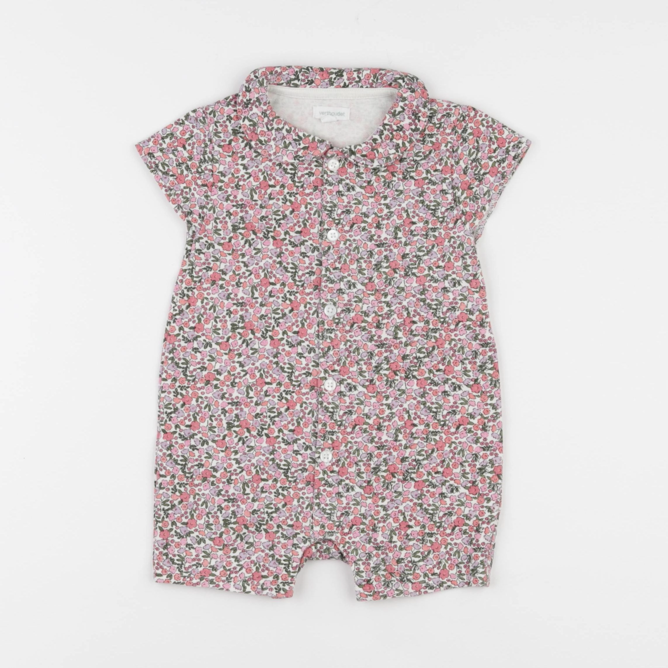 Vertbaudet - combinaison multicolore - 18 mois