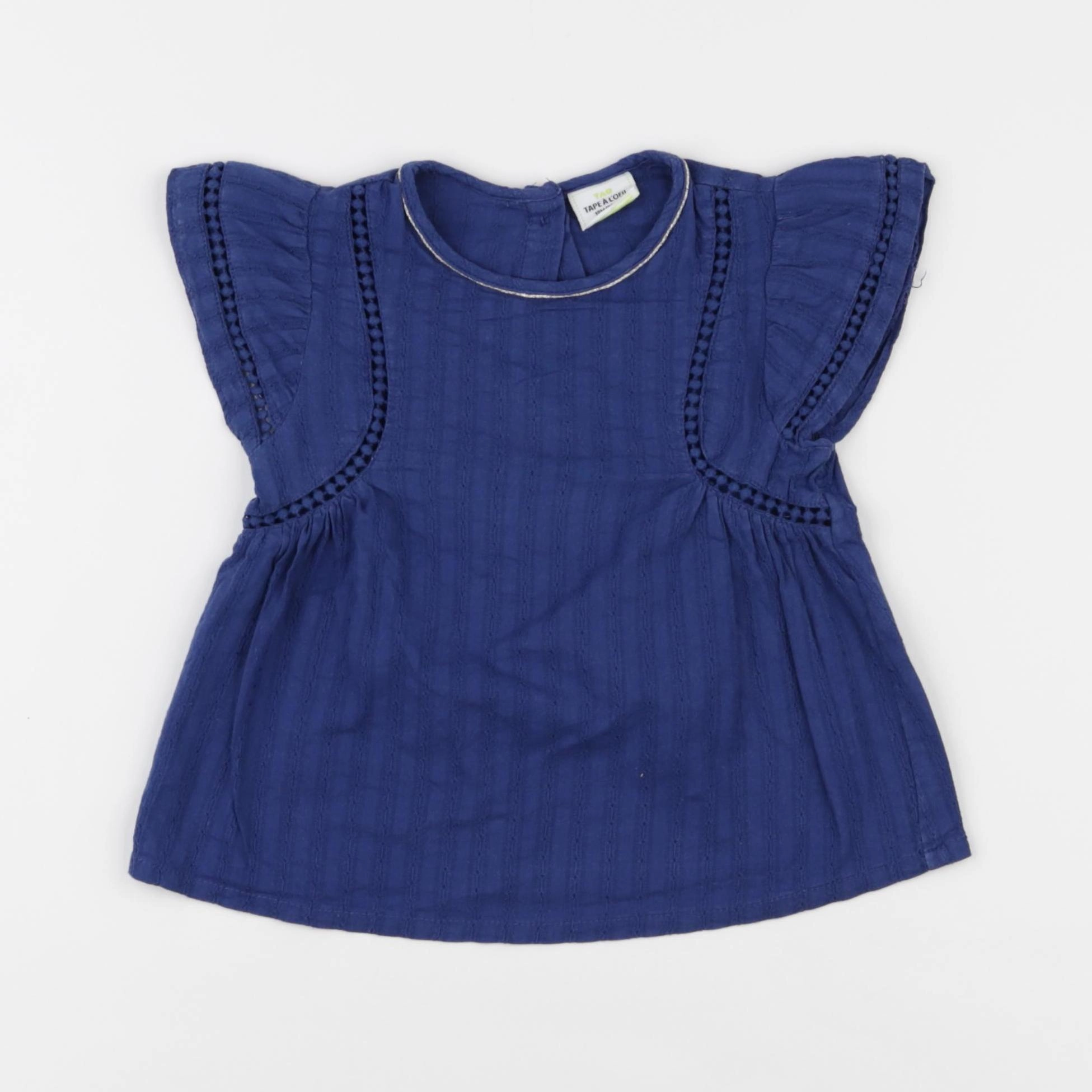 Tape à l'oeil - blouse bleu - 18 mois