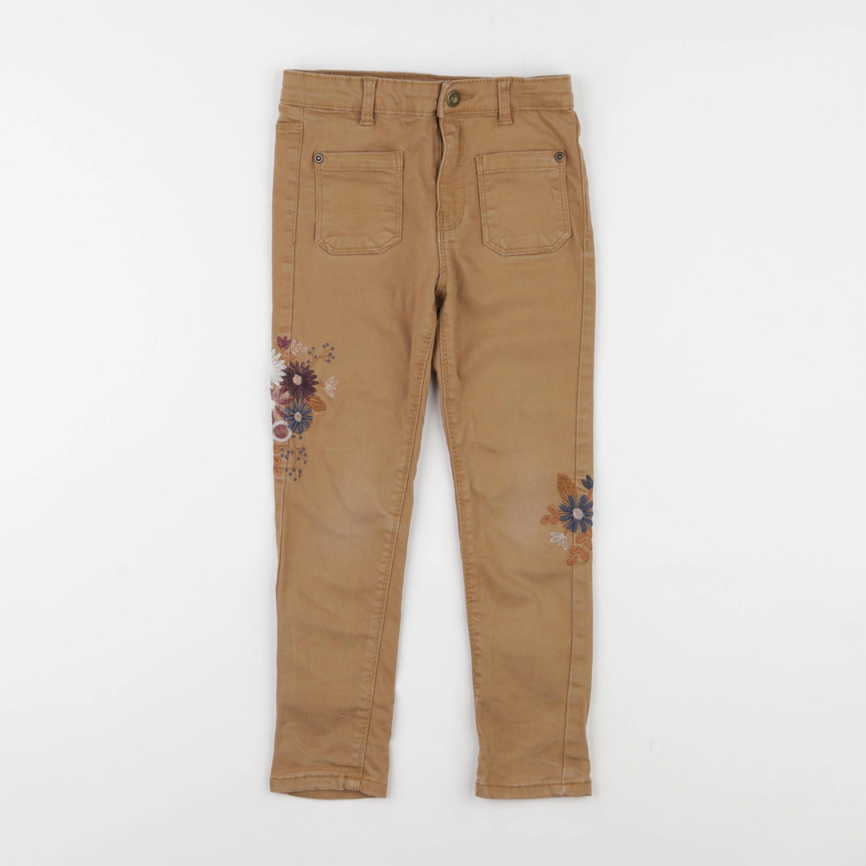 Vertbaudet - jean marron - 5 ans