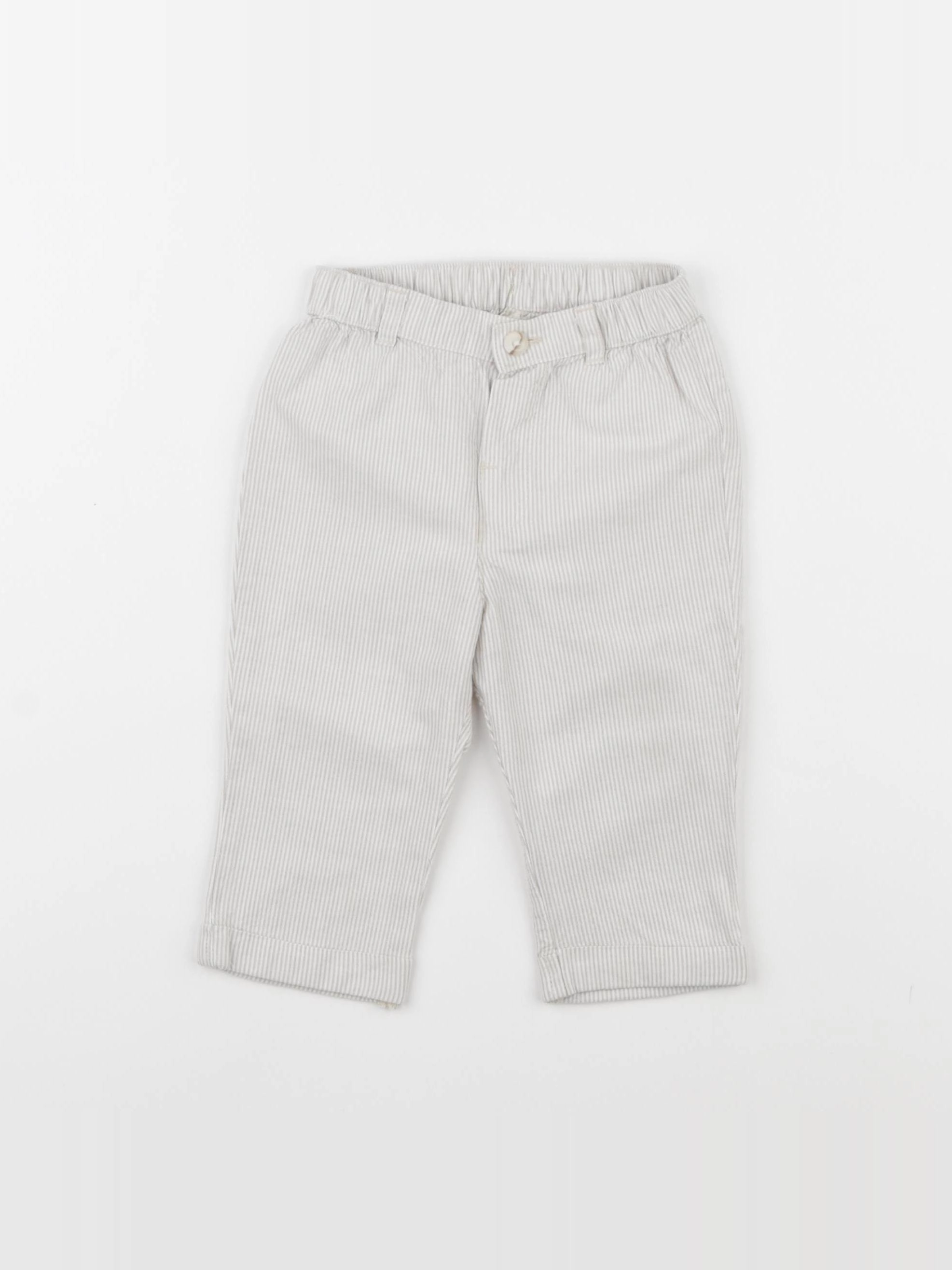 H&M - pantalon beige - 6/9 mois