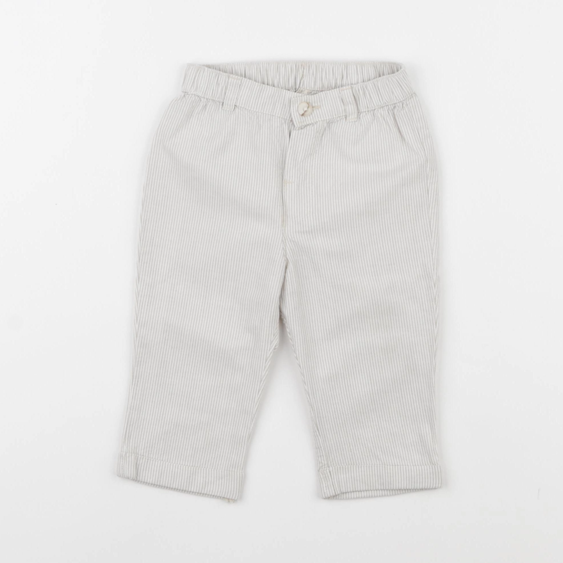 H&M - pantalon beige - 6/9 mois