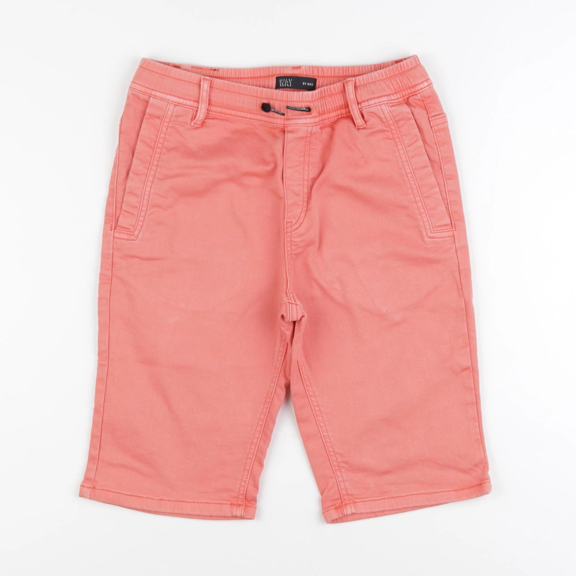 IKKS - short orange - 12 ans