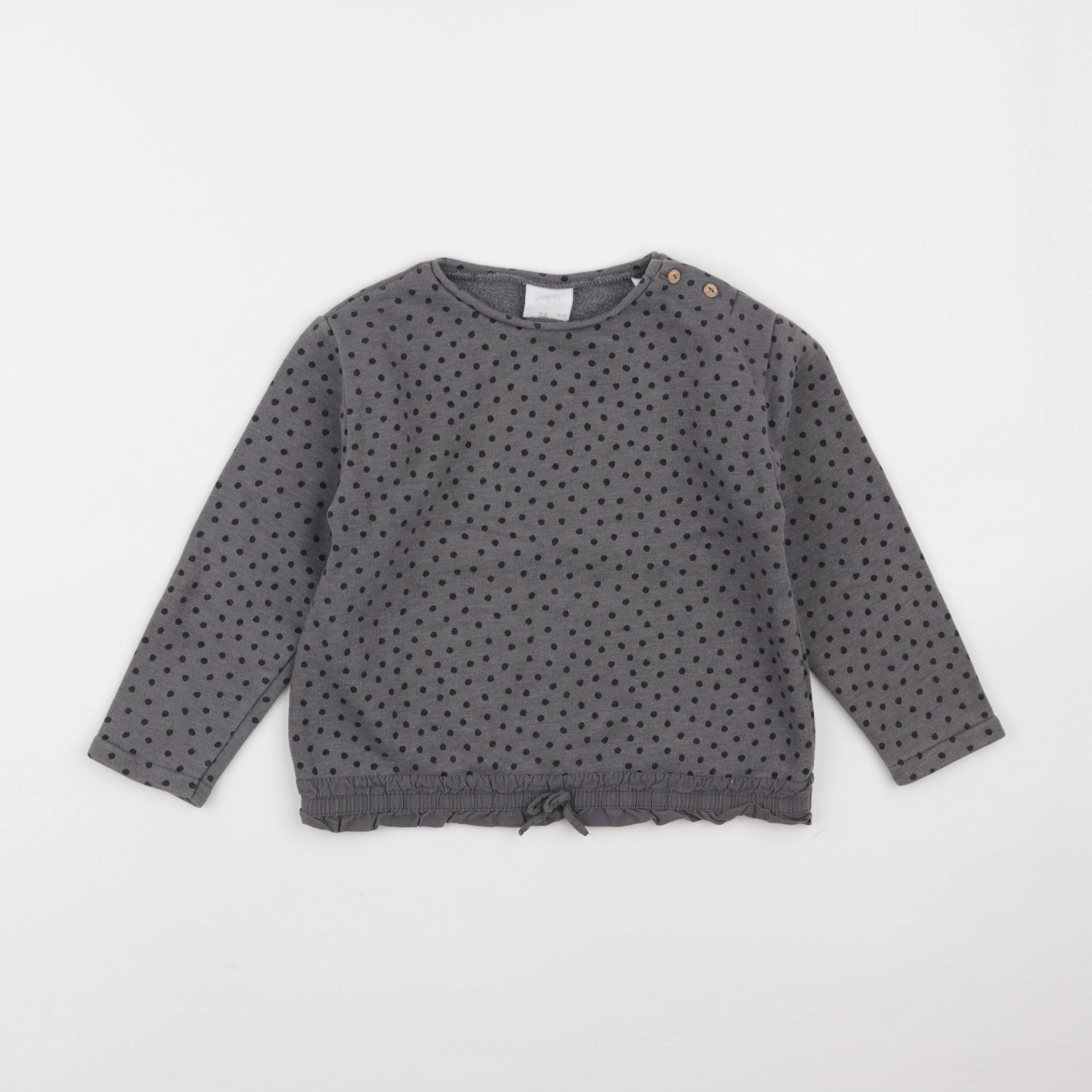 Zara - sweat gris - 4/5 ans