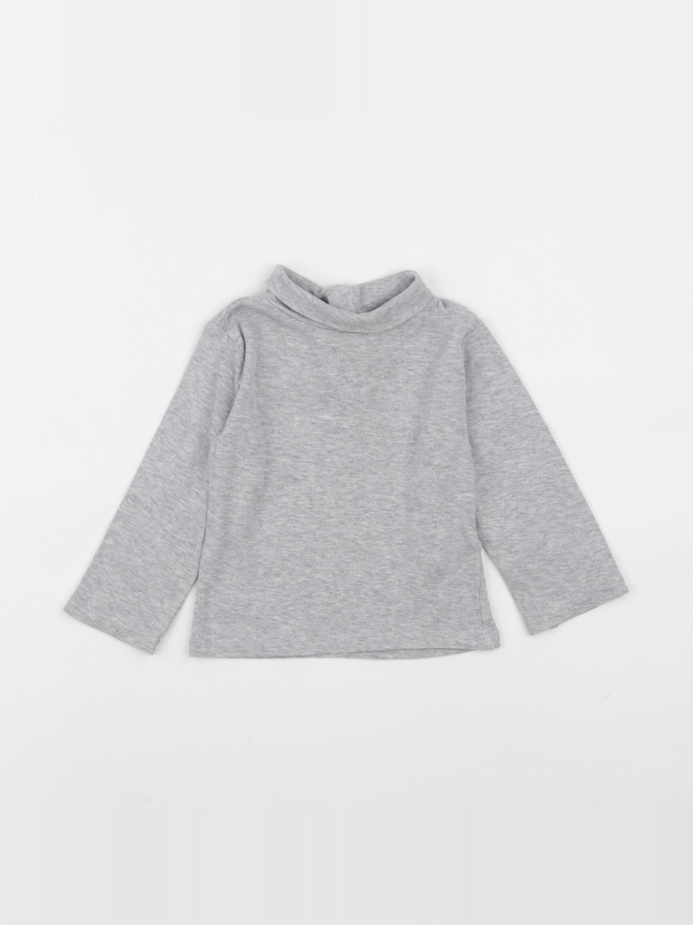 Vertbaudet - sous-pull gris - 2 ans