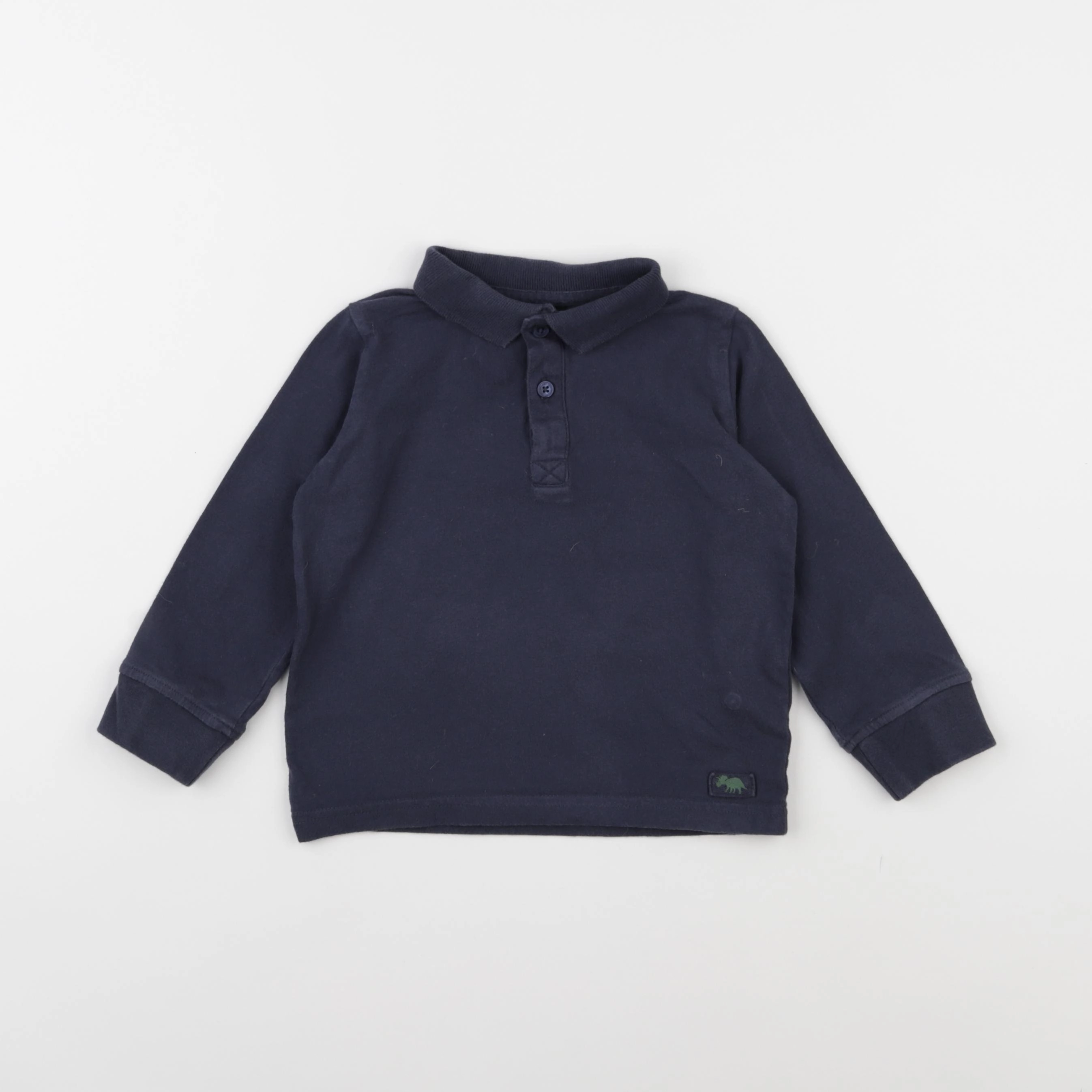 Vertbaudet - polo bleu - 3 ans