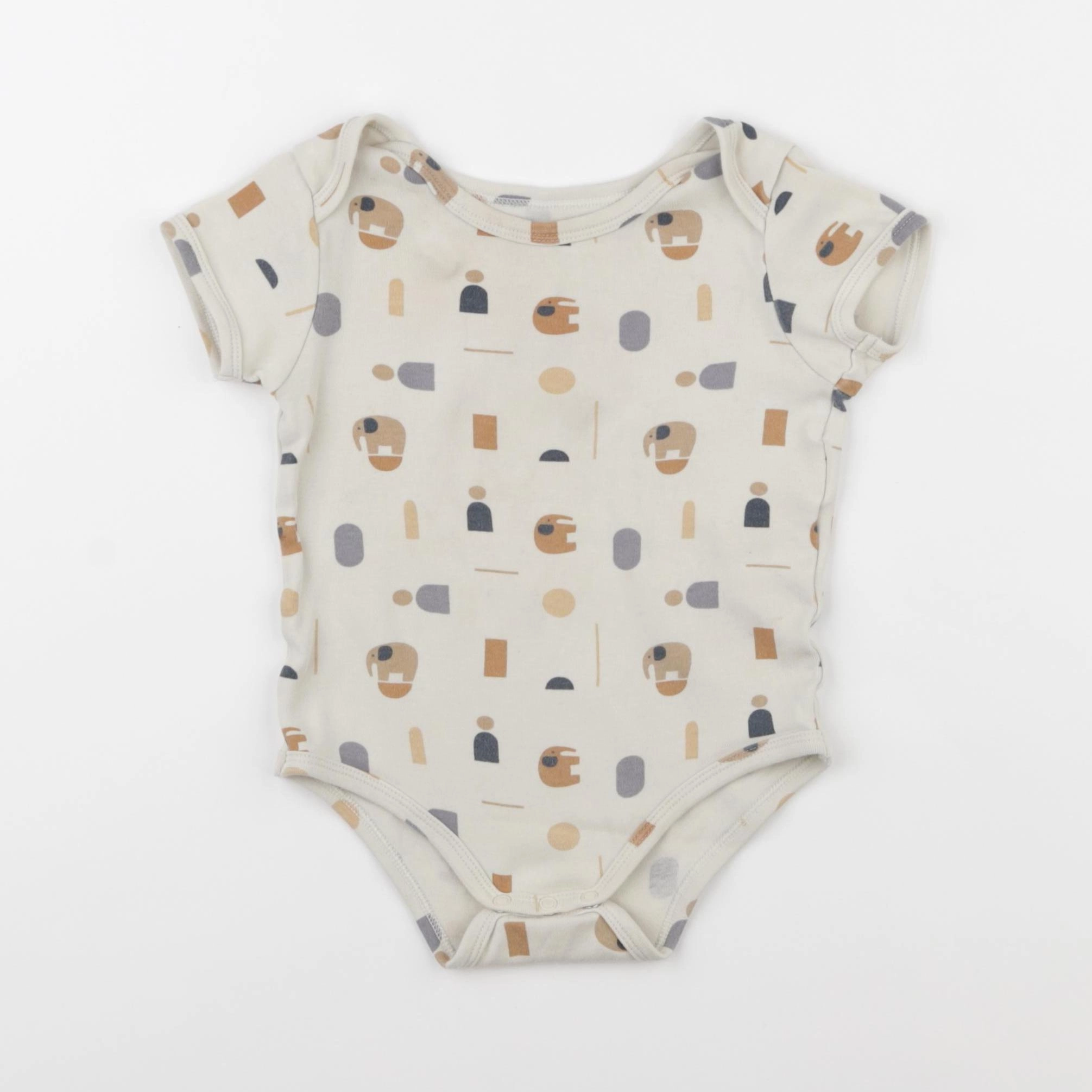 Vertbaudet - body beige - 2 ans